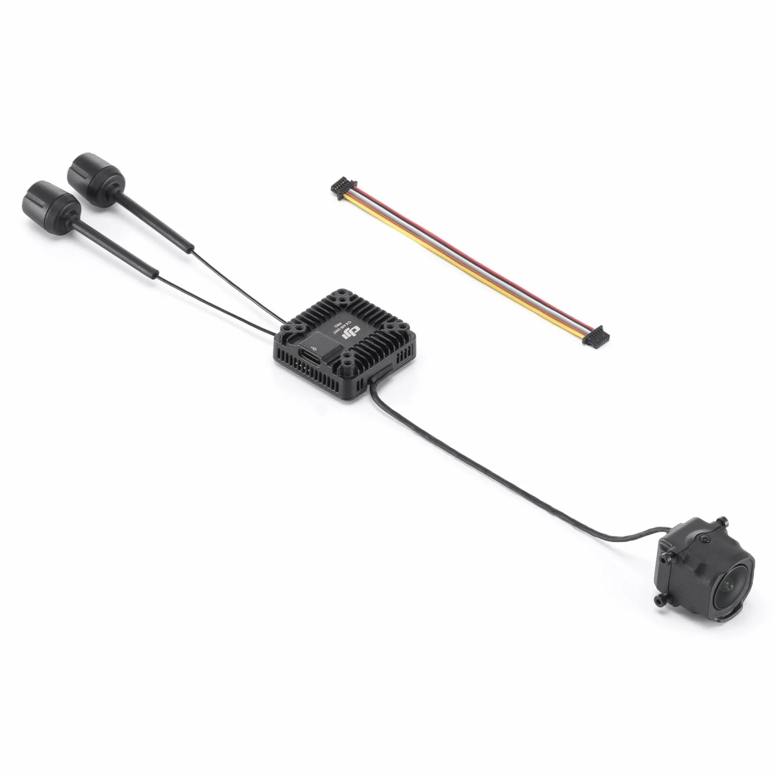 DJI O4 Air Unit Pro pour drone FPV, transmission numérique, faible latence 15 ms, portée maximale 15 km, vidéo 4K/120 ips, vue en direct 1080p/100 ips, champ de vision 155°, capteur CMOS 1/1,3 pouce