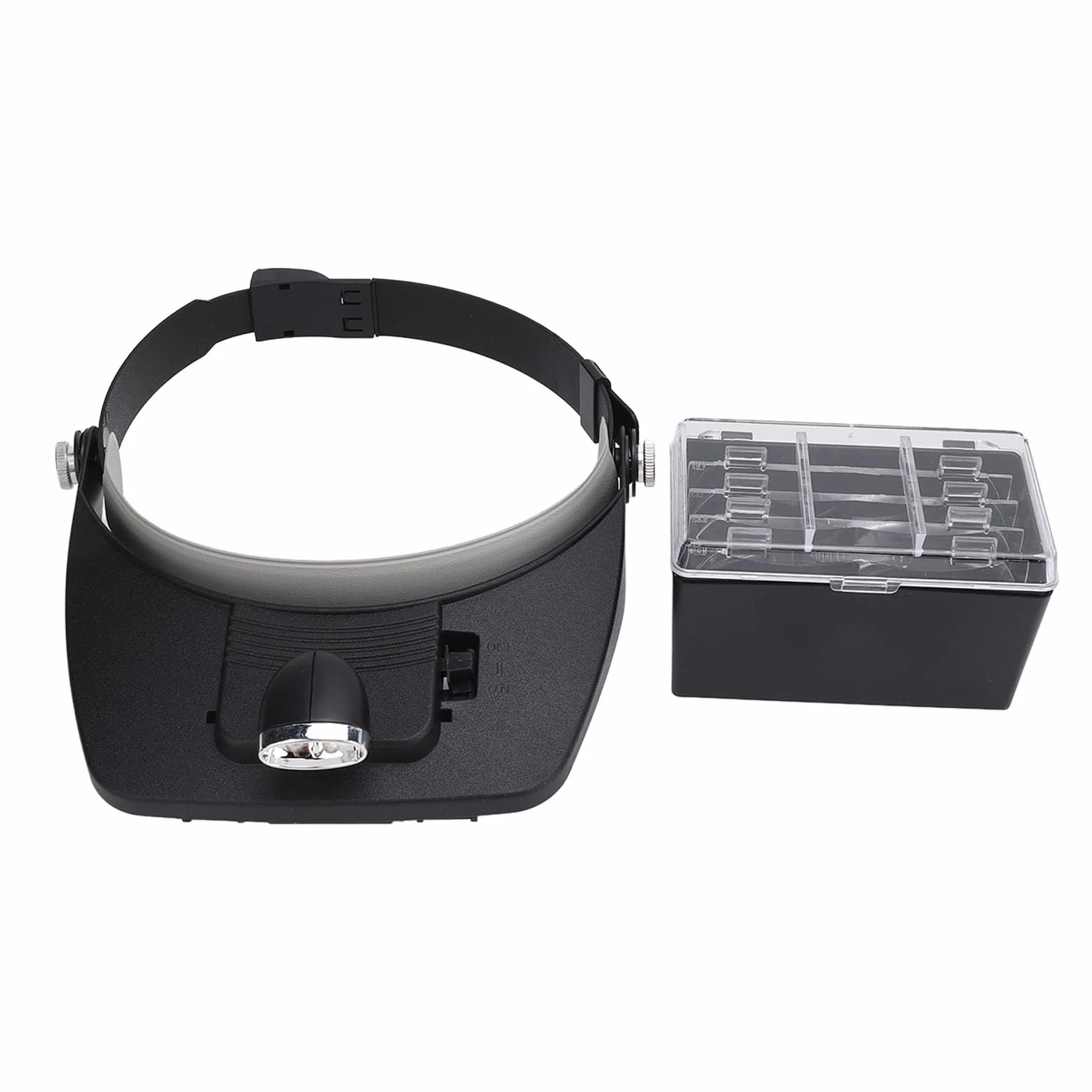 Tête DE Tête LED VOSE DE Mangue 1,2X 1,8X 2,5X 3,5X 4 Lentille 2 Lumières LED Angle DE Tête d'angle DE Tête Angle Montant DE Tête, Bouton Métal