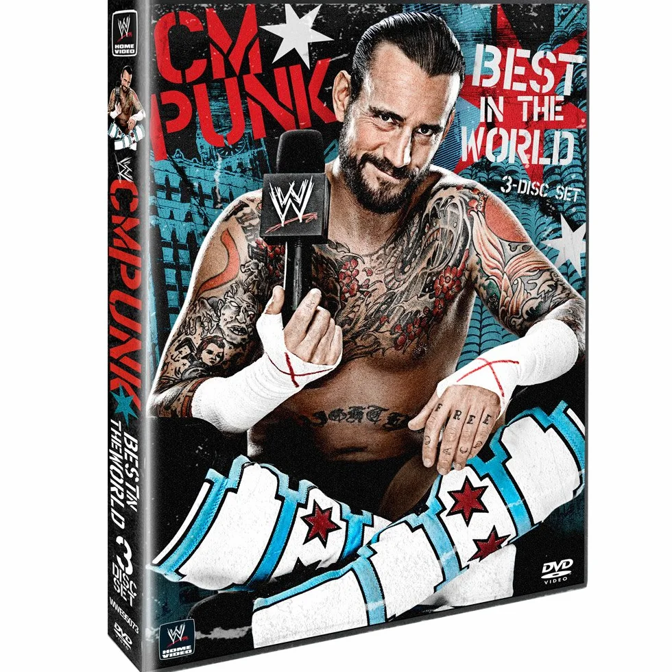 Cm Punk Best in The World 3 DVD Edizione Regno Unito Import