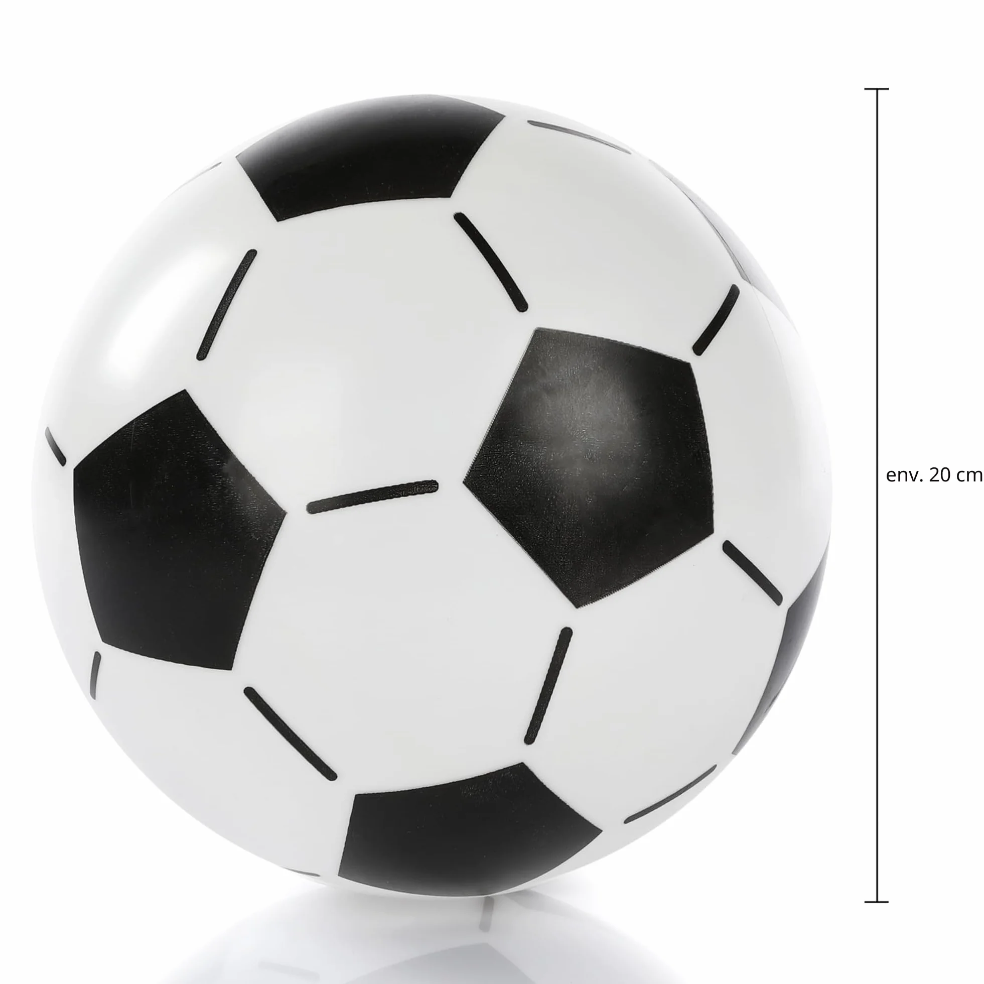 Set de 4 Ballons de Foot pour Enfants en PVC 20 cm Intérieur Extérieur