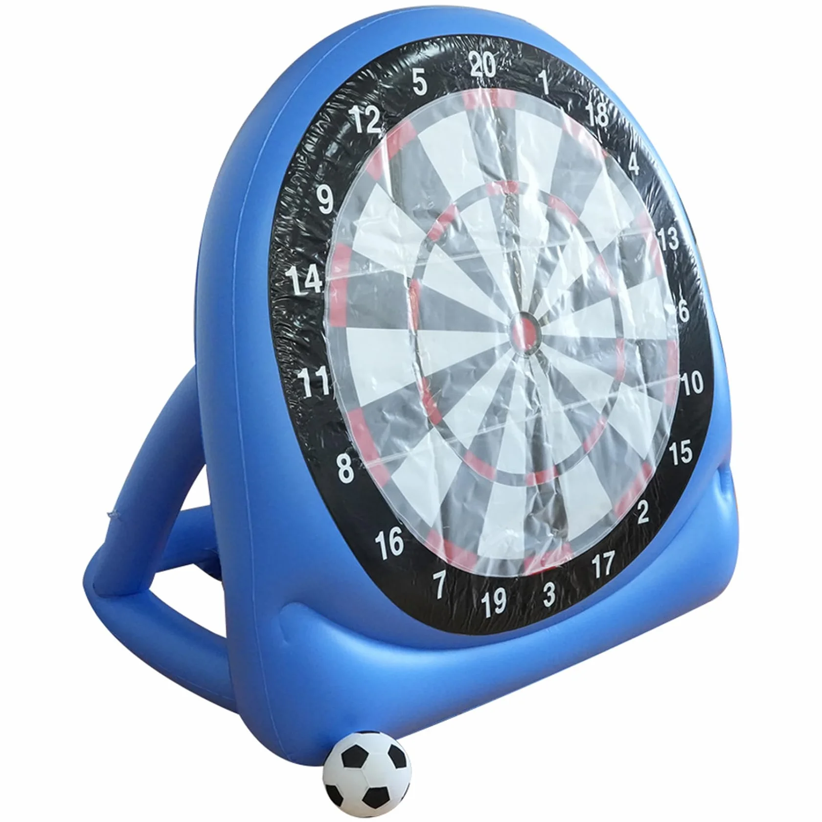 Fléchettes de Football gonflables géantes – Jeu extérieur portable avec balles collantes pour plage et jardin