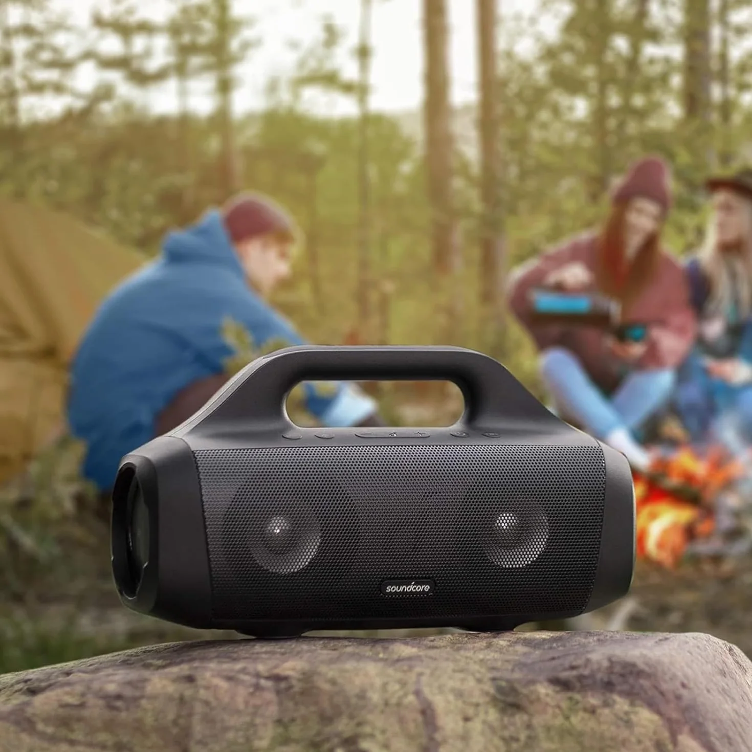 Soundcore Motion Boom Enceinte Bluetooth IPX7 24h Portable Camping
