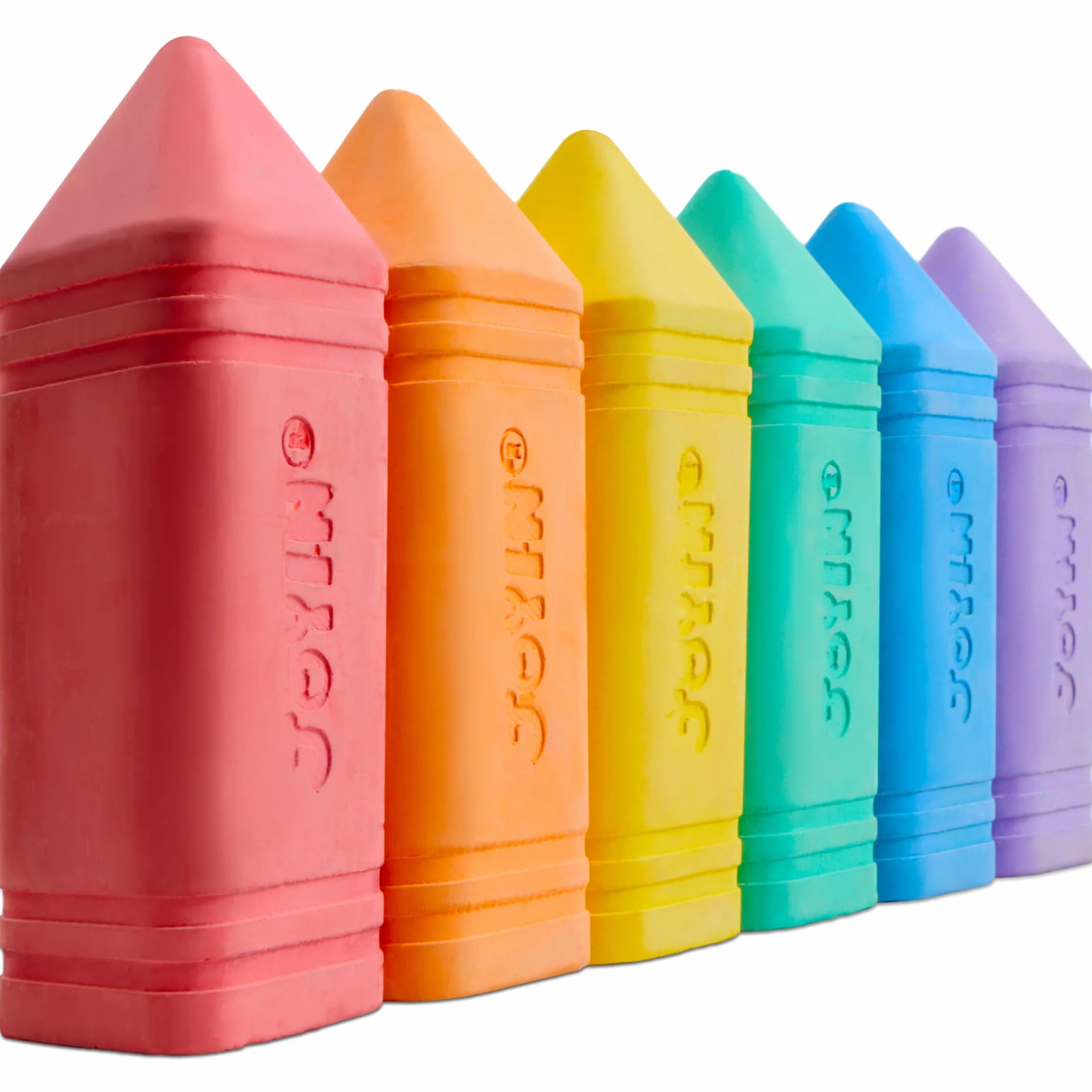 JOYIN Lot de 6 craies de trottoir Jumbo lavables non toxiques pour enfants