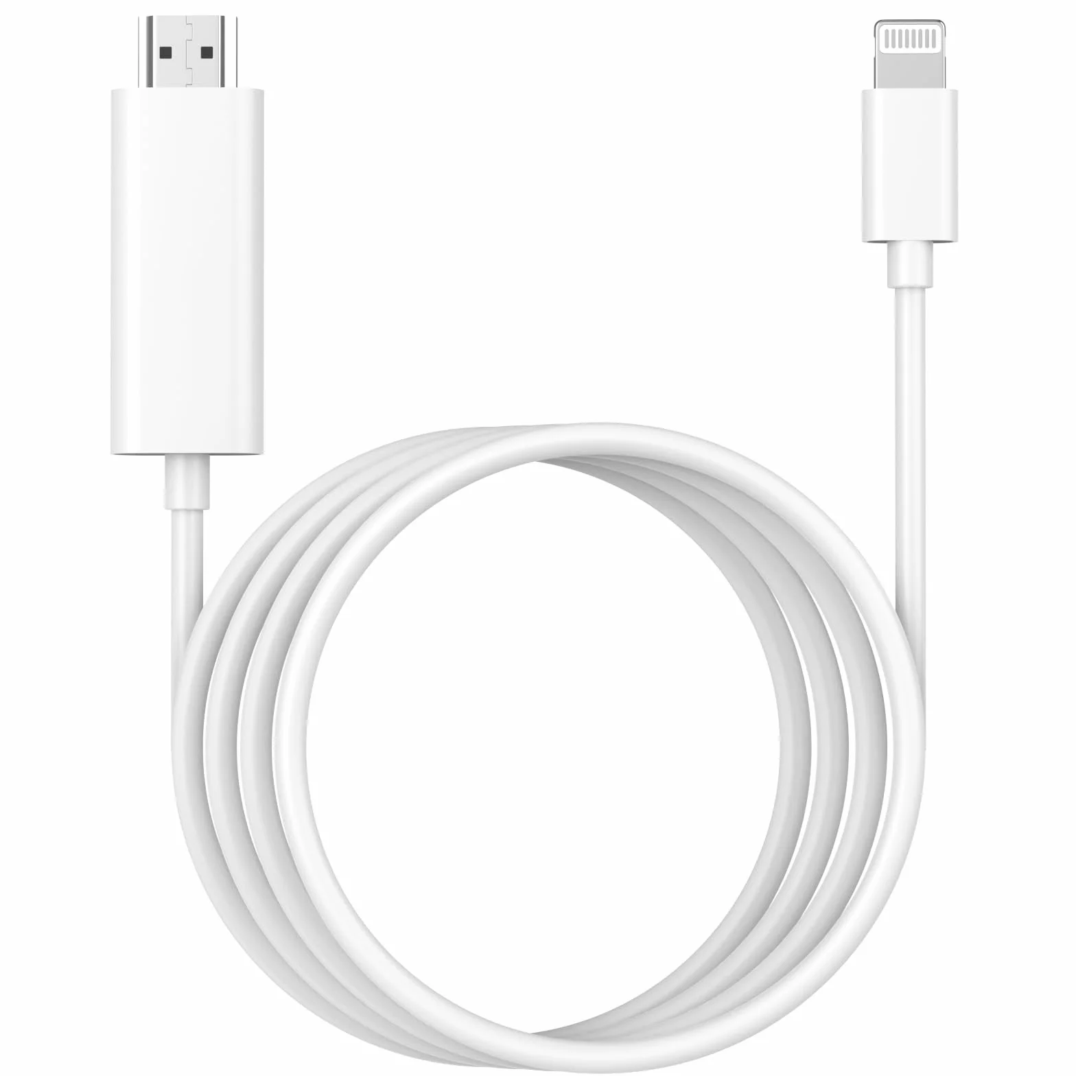 Apple MFi certifié Adaptateur câble Lightning à HDMI 1080P pour iPhone 14 13 12 11 Pro Max XR X 8 HDTV