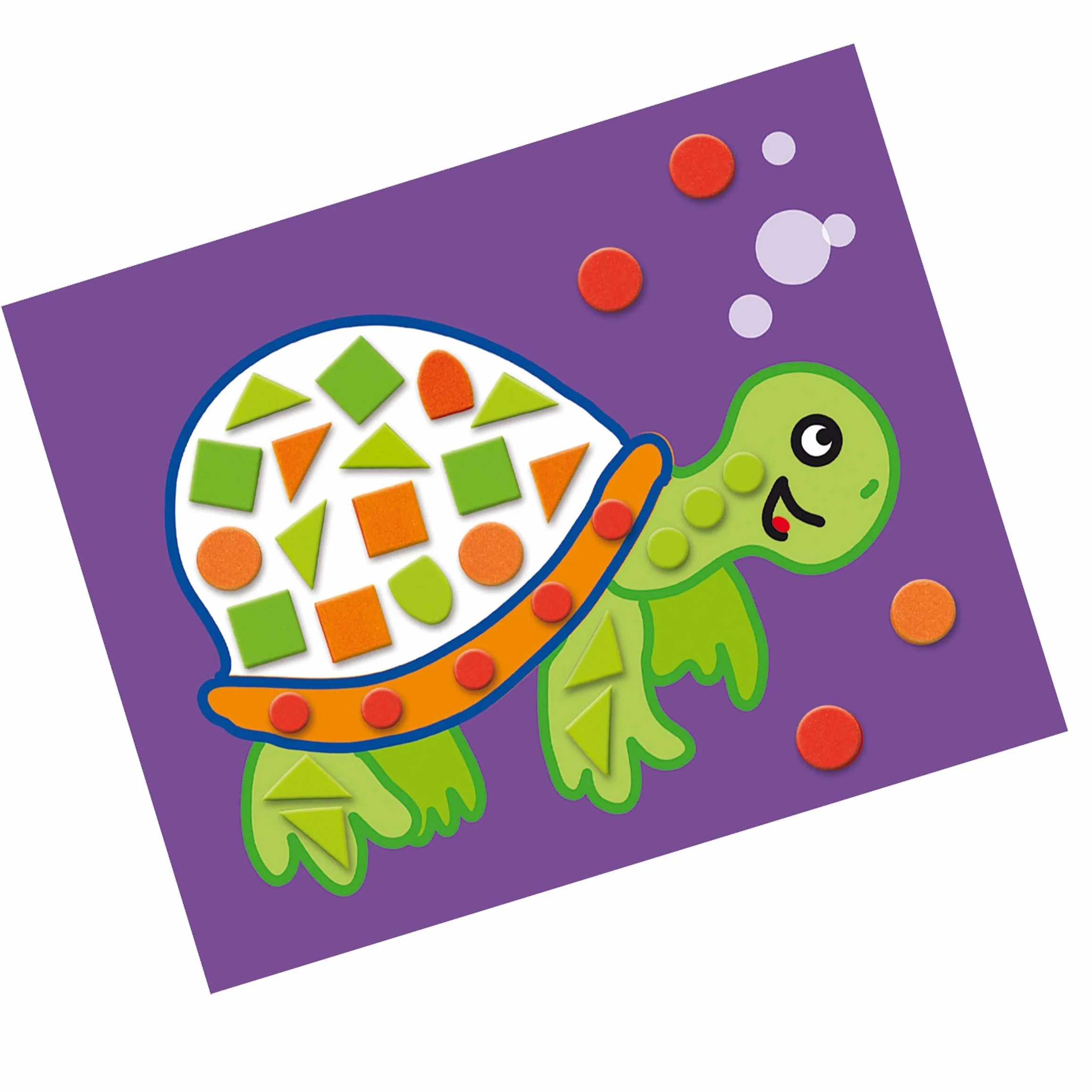 SES Creative Mosaique Loisir Creatif 12 Cartes Autocollants Multicolore Enfants 3 Ans