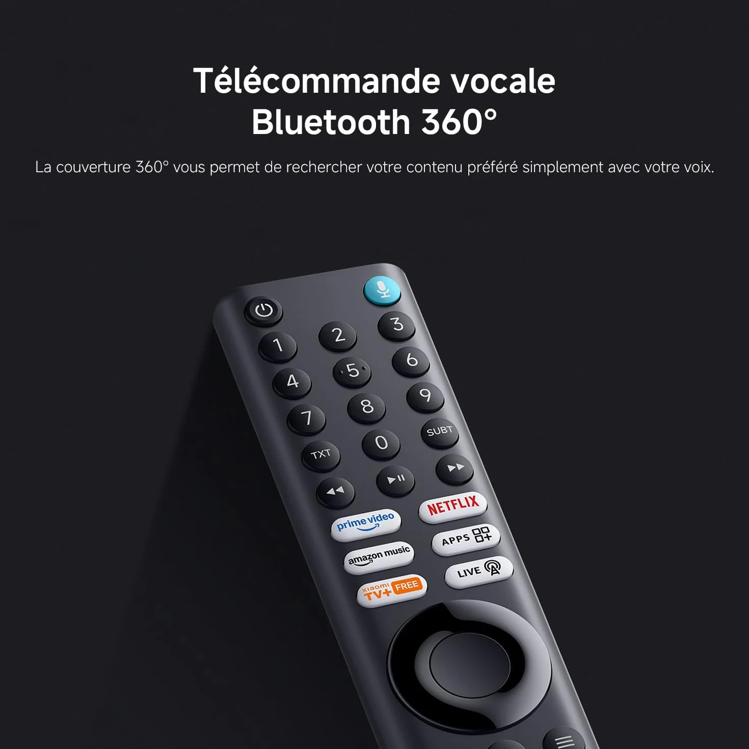 Xiaomi TV F Pro 32 81 cm QLED Smart TV Fire OS7 Contrôle Vocal Alexa Dolby Audio DTS Virtual:X Compatible Apple AirPlay