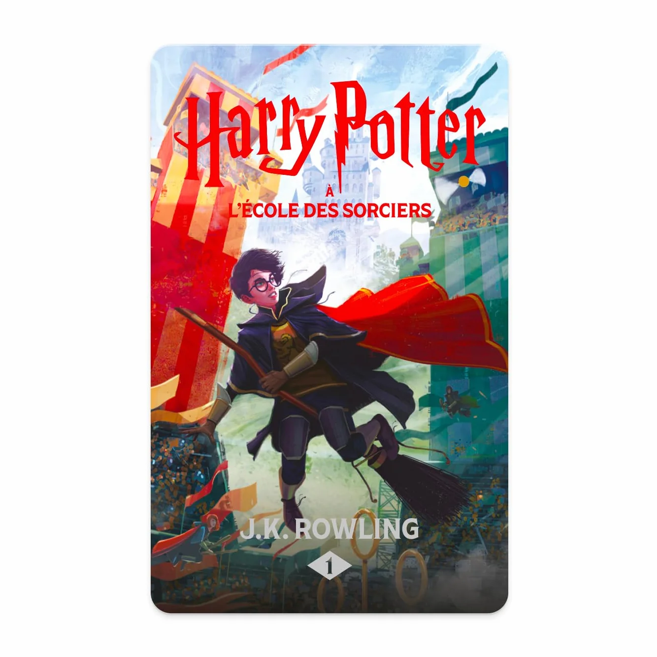 Yoto Harry Potter à l’école des sorciers, Livre Audio Enfant adapté de J.K. Rowling, pour Yoto Player et Mini, 7-14 Ans