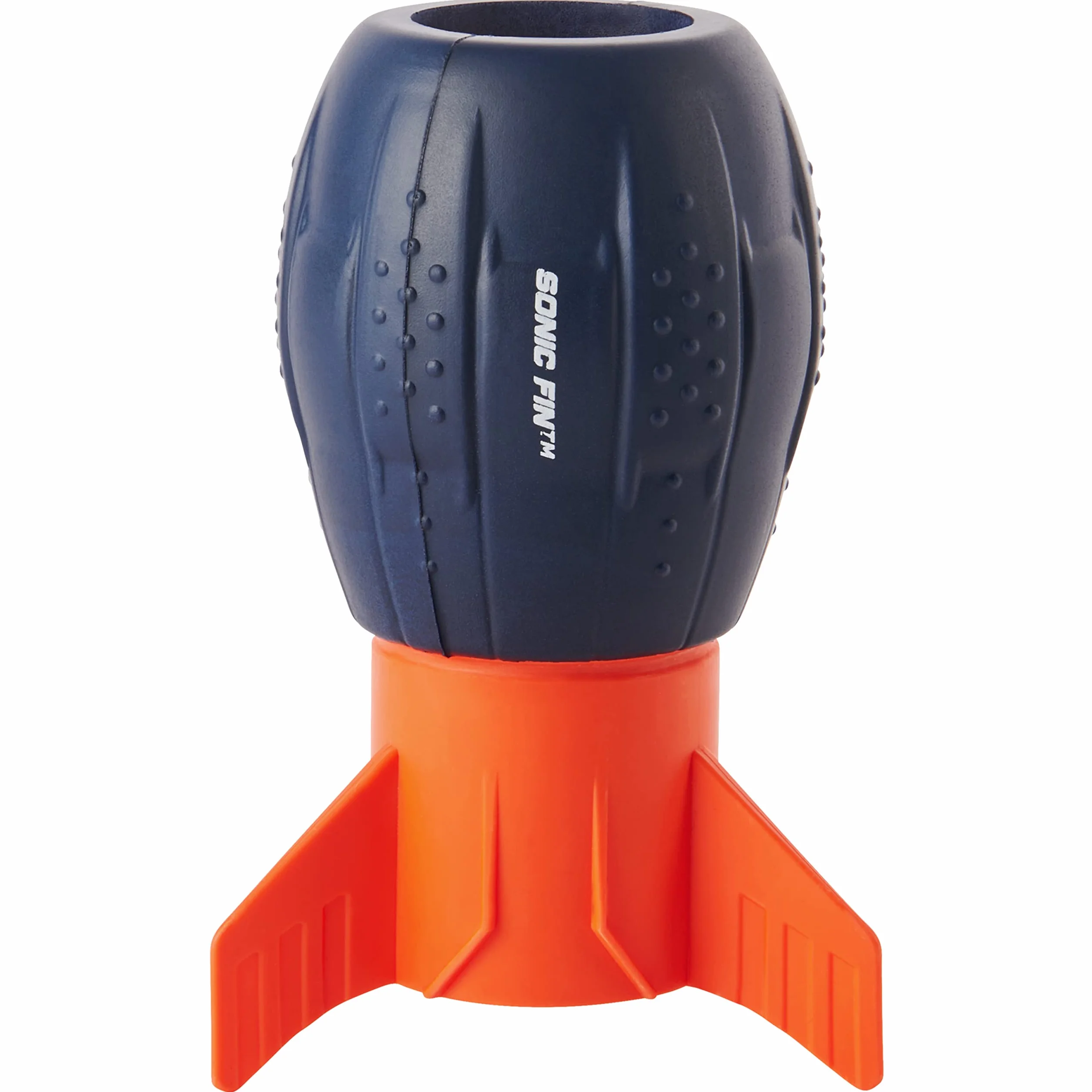 Aerobie Super Sonic Fin Catch Jouet de Football aérodynamique Russel Wilson Bleu/Orange pour Enfants 8 Ans+