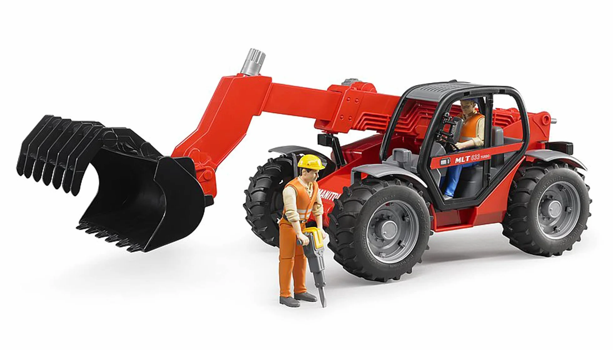 Bruder 02125 Manitou Teleskoplader MLT 633 1:16 Jouet Véhicule de chantier