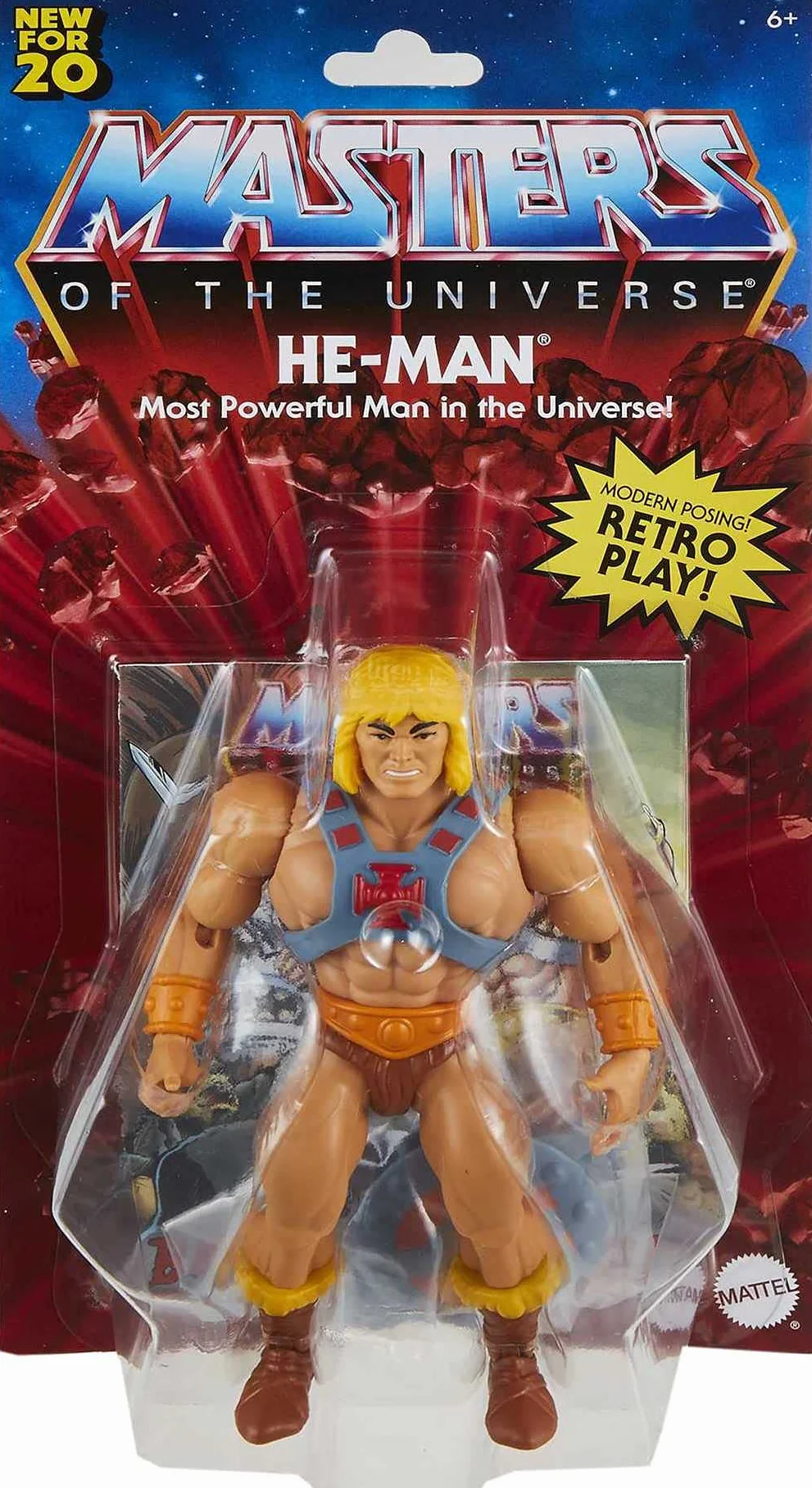 Maîtres de l’Univers Origins figurine articulée Musclor GNN85 jouet collectionneurs enfants 6+