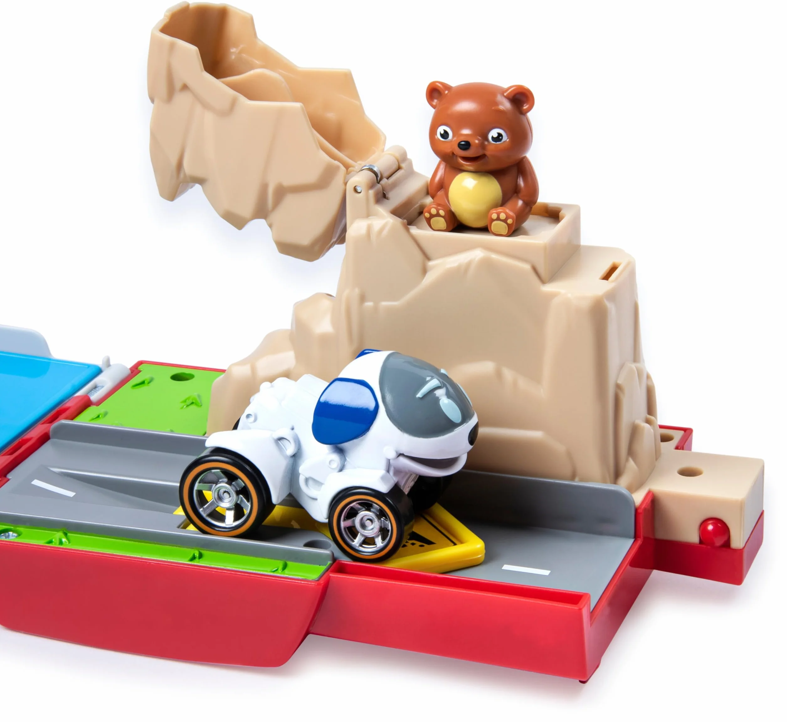 Paw Patrol Pat Patrouille Camion Patrouilleur 2 en 1 True Metal Véhicule Circuit Voiture Accessoires Jouet Enfant 3 Ans+