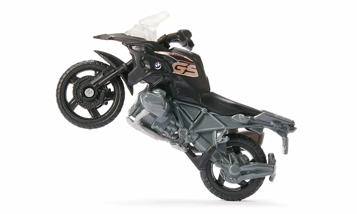 Siku 1399 BMW R 1250 GS LCI Moto jouet métal/plastique Noir Argenté Guidon mobile