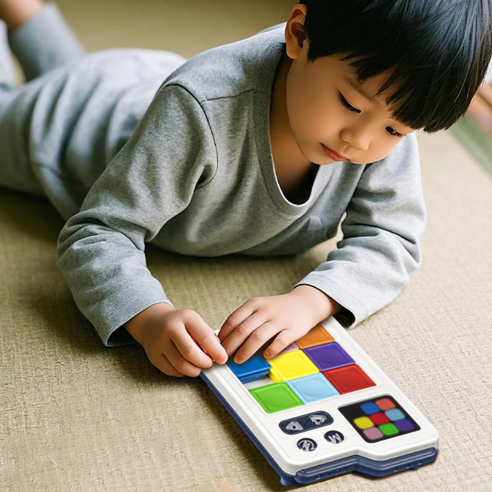 Puzzle Coulissant Créatif Klotski Jeu avec Défis Progressifs Jouet Éducatif Voyage