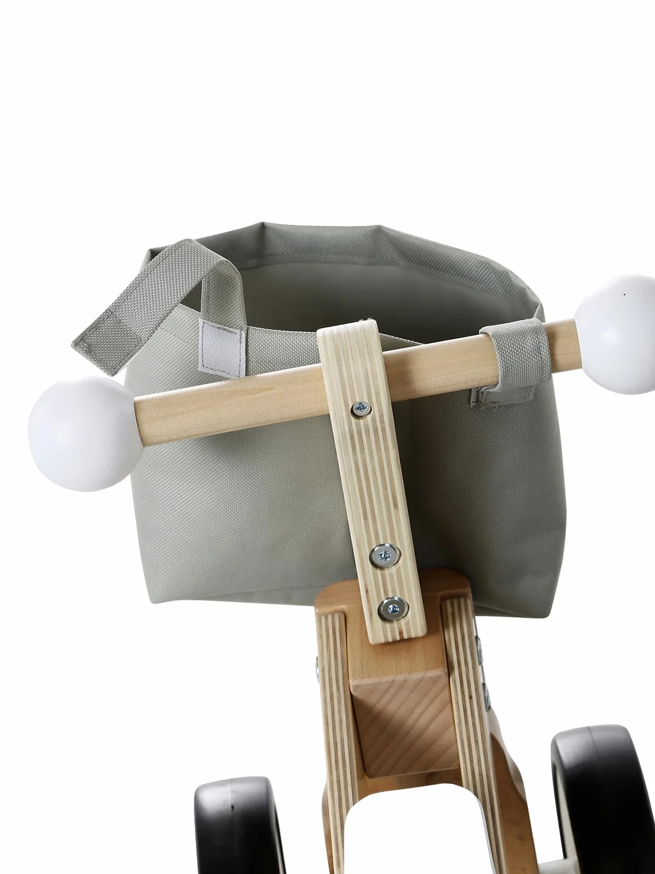 VERTBAUDET Porteur en Bois FSC® blanc