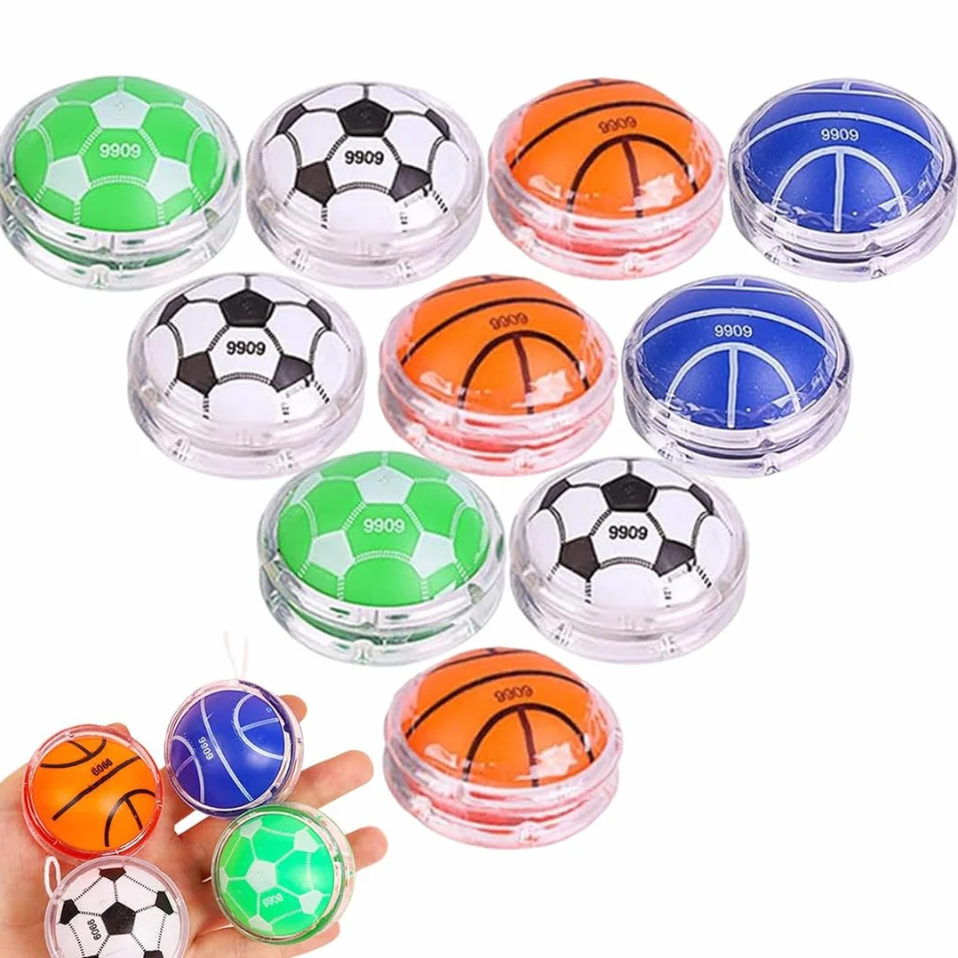 Enfants Yo-yo 10PCS Yoyo Jouets Professionnel Puzzle pour Débutants Jouet Rétro Cadeaux