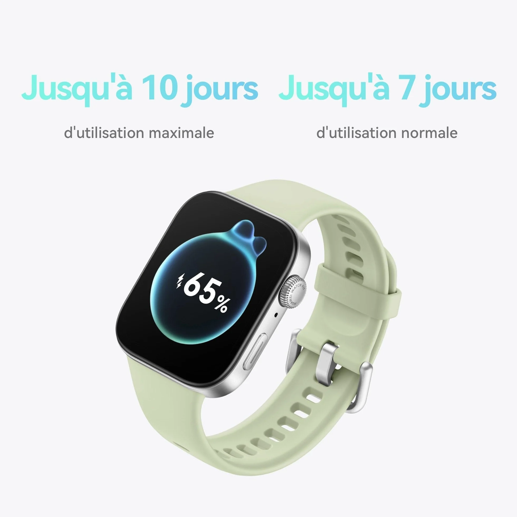 HUAWEI Watch FIT 3, Écran AMOLED 1,82", Design Ultra-Fin, GPS, Noir