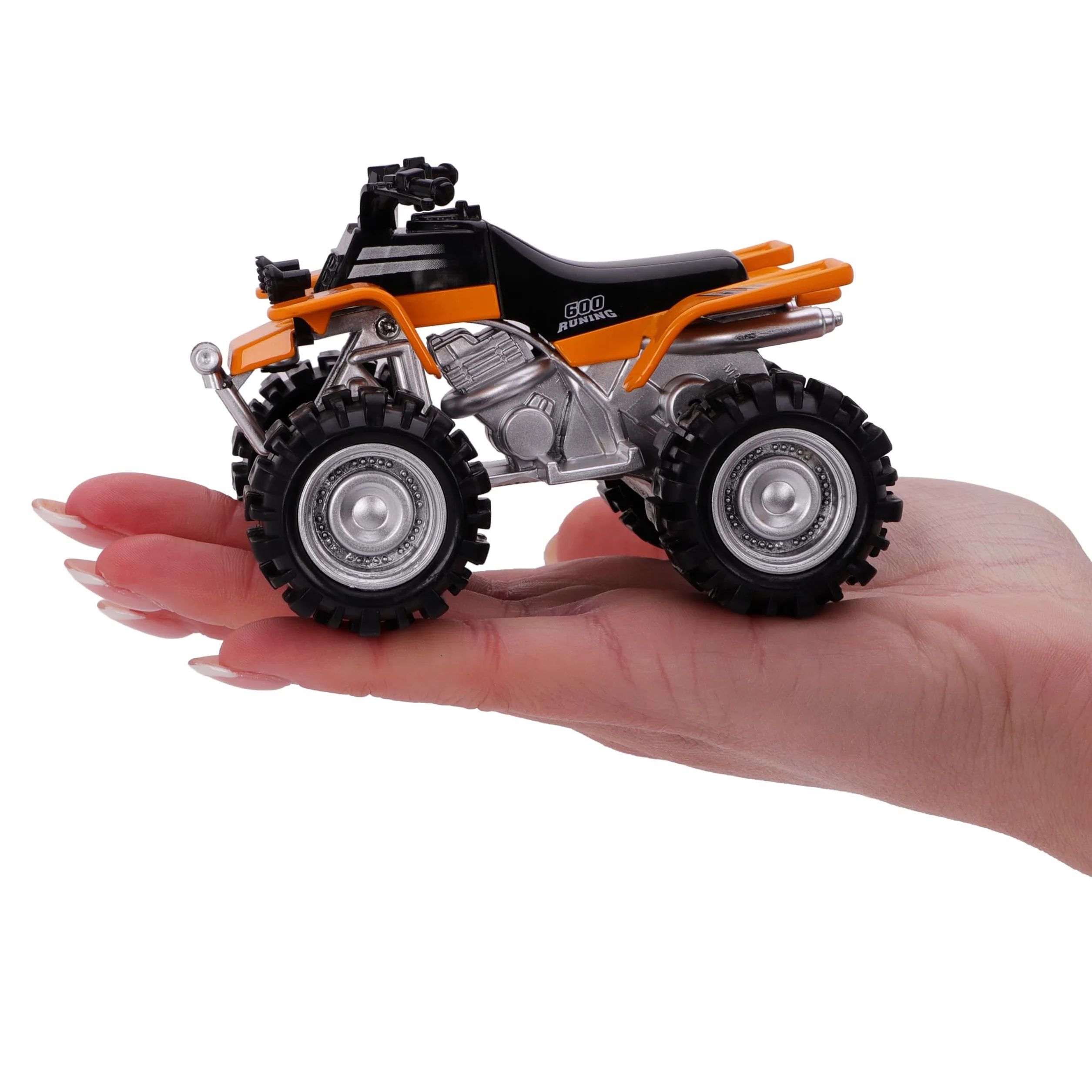 Toyland 11cm Die Cast Friction Powered Quad Bike