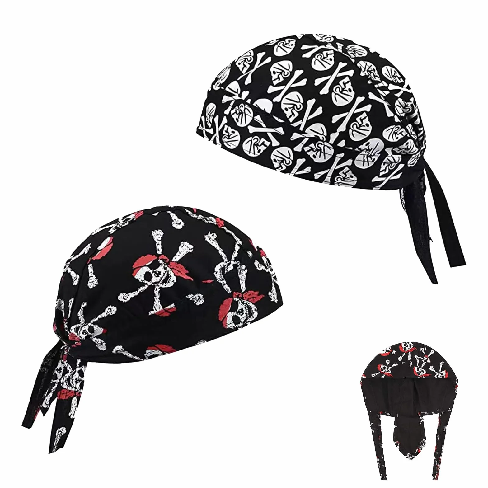 Bandana de Pirate Costume Accessoires Set pour Enfants Halloween Fête Thème Pirate