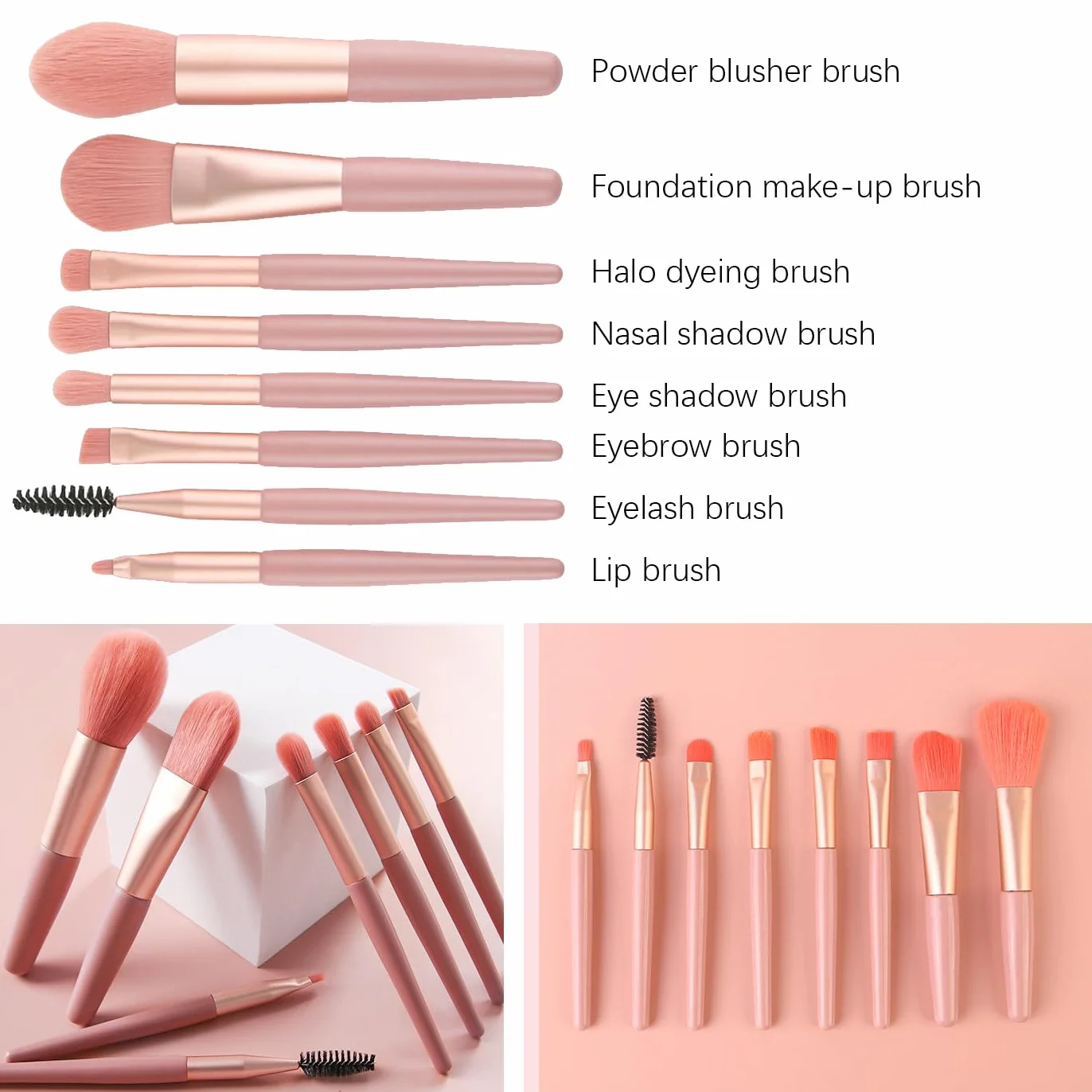 Ensemble de Maquillage pour Filles 33 Couleurs Jouets de Maquillage pour Enfants Cosmétiques Non Toxiques avec 8 Pinceaux Lavables