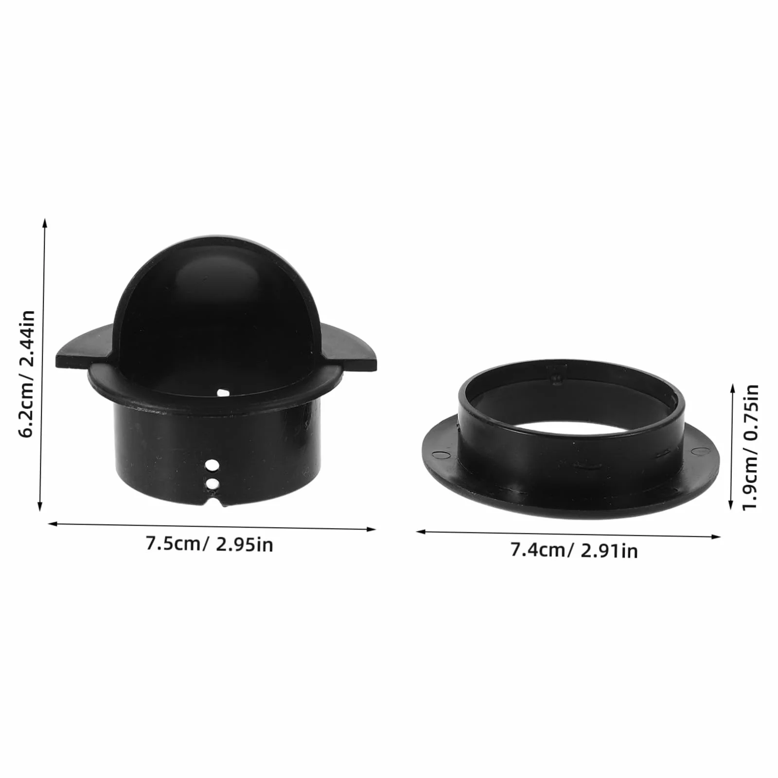 Plateaux de rechange en plastique robustes pour baby-foot - Lot de 4