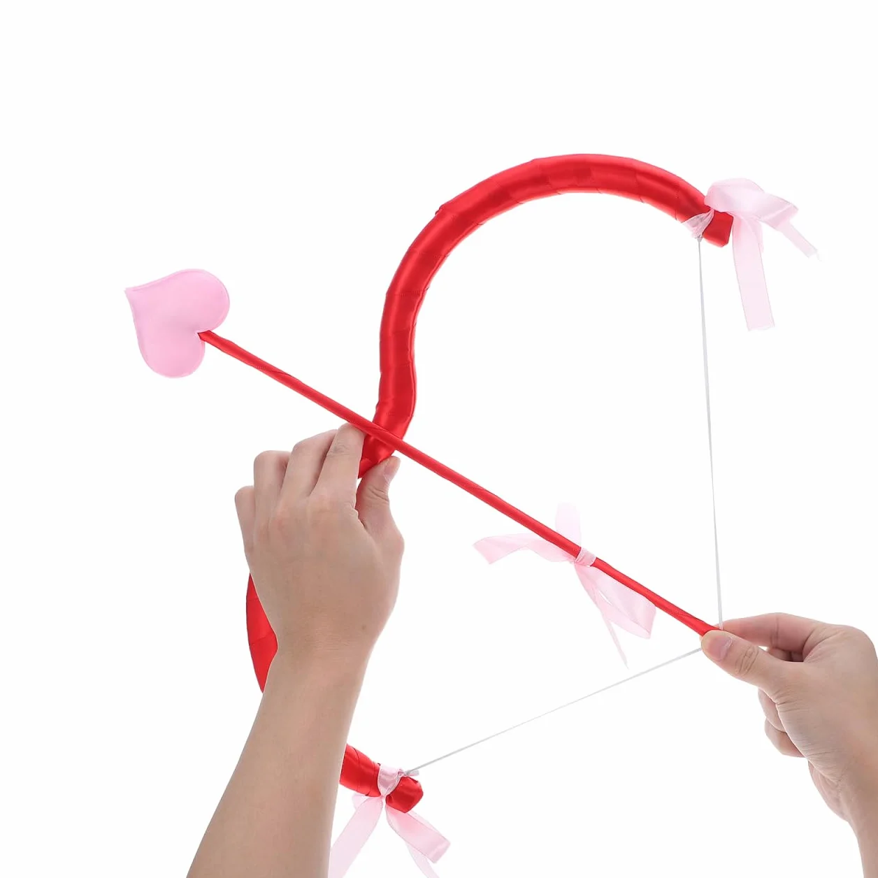 VALICLUD Cupidon Ensemble d'arc et de flèche en mousse 43,8 cm pour costume Saint Valentin cosplay