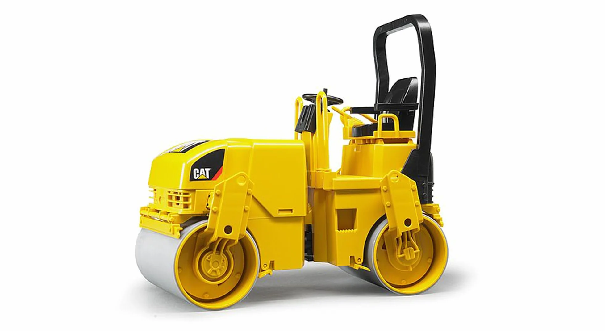 Bruder 02433 Compacteur tandem vibrant Cat 1:16 Véhicule de chantier