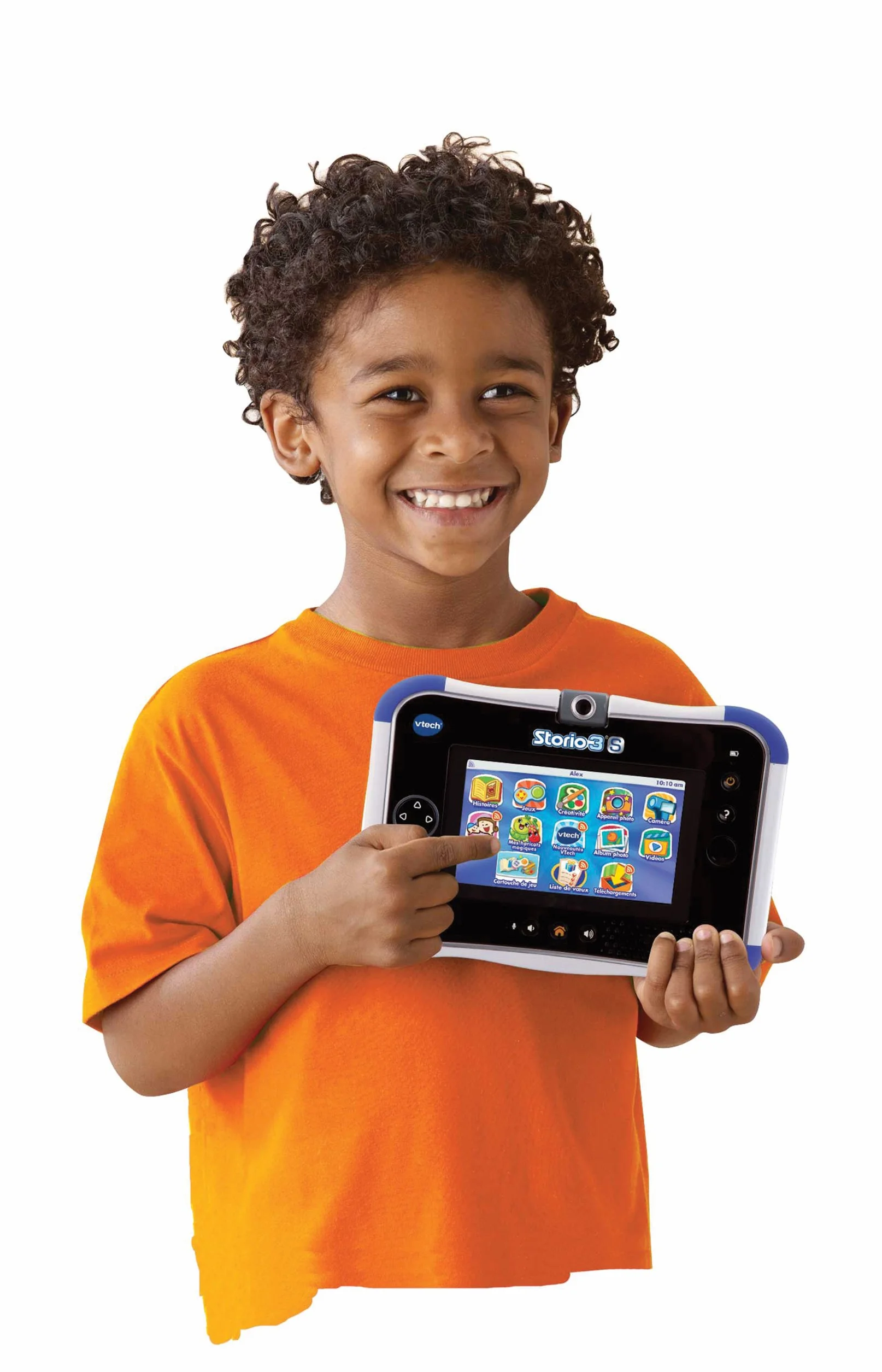 Vtech - 158815 - Jeu Électronique - Tablette tactile Storio 3S Wifi bleue + Power Pack
