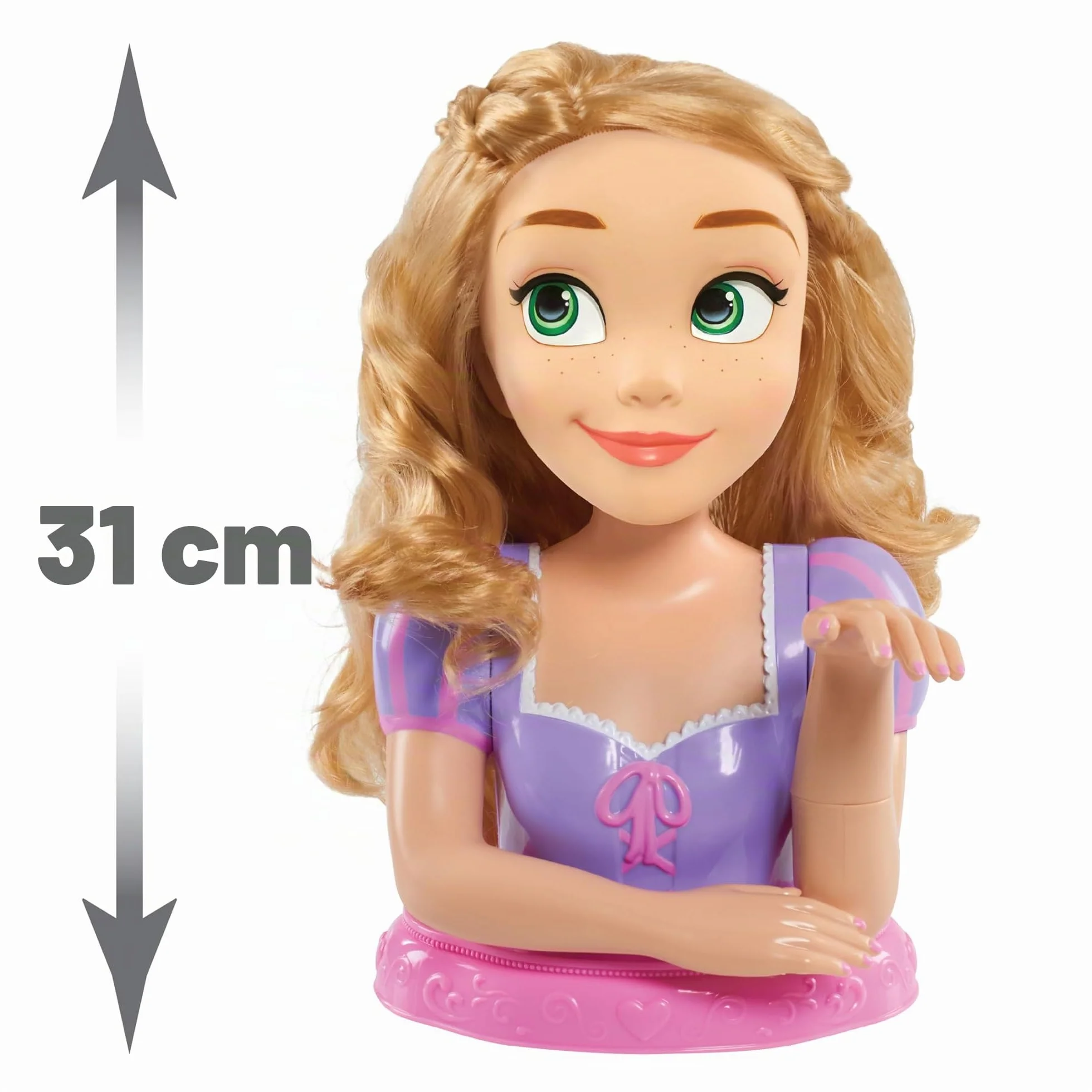Just Play Tête à coiffer de Luxe Rapunzel, 13 Accessoires