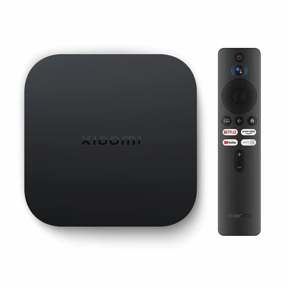 Xiaomi Mi TV Box S 2nd Gen, 4K Ultra HD Streaming, Bluetooth, Wi-Fi, 2GB RAM 8GB ROM, Noir
