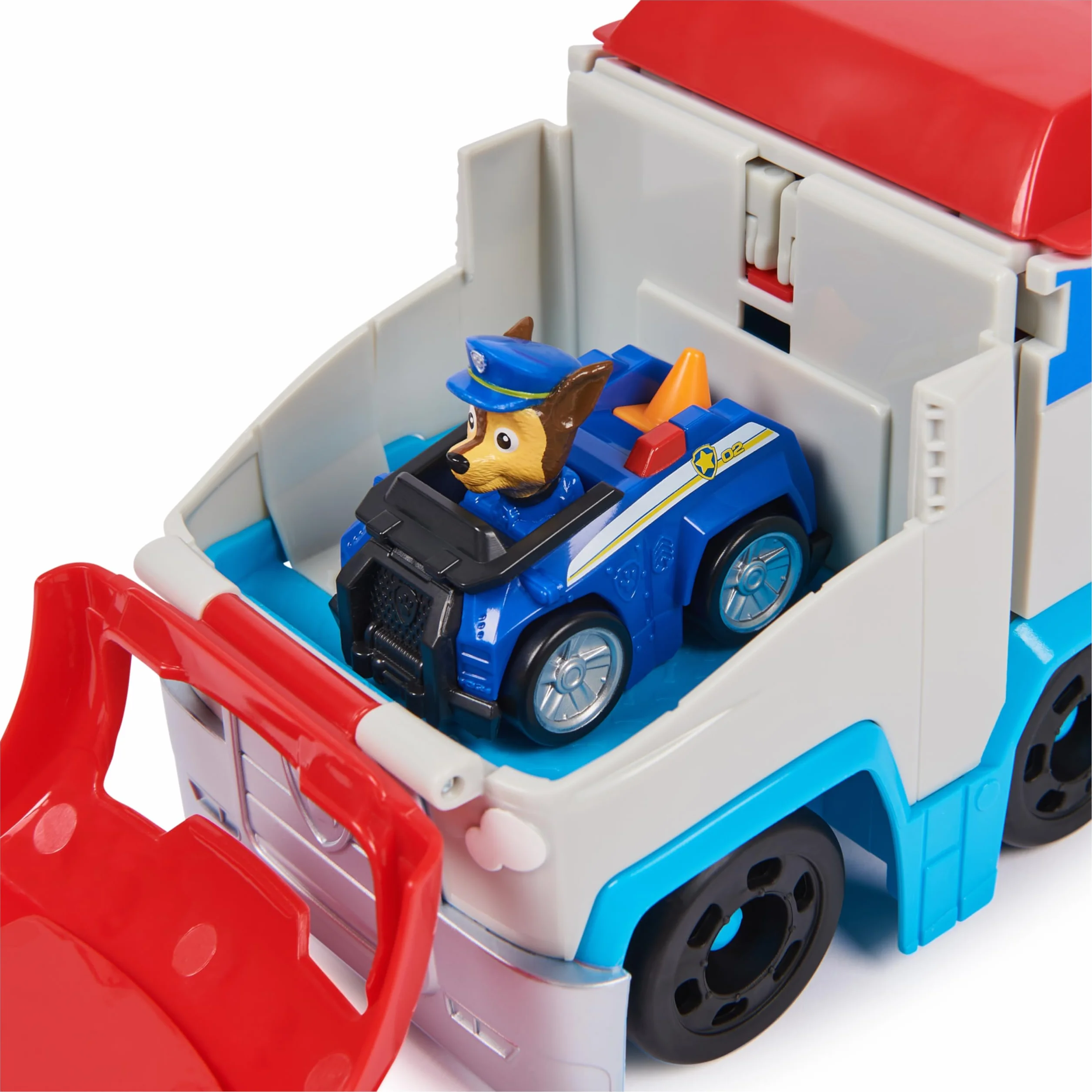 Paw Patrol Patrouilleur Pup Squad Chase Véhicule Figurine Voiture Jouet Enfant 3 Ans+