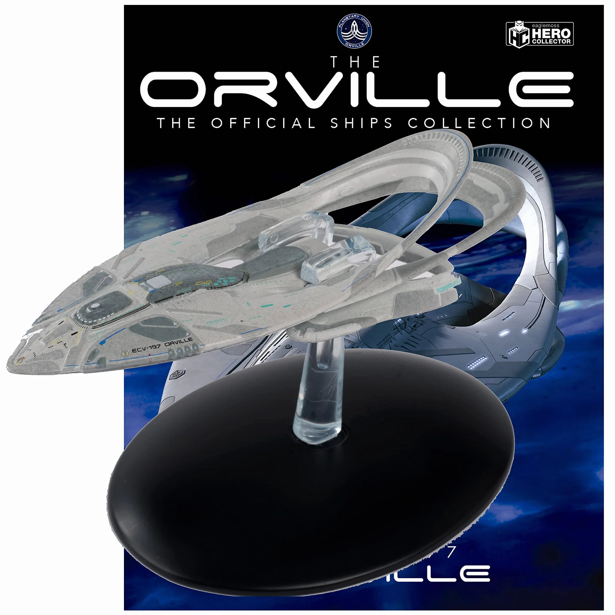 Eaglemoss Collections USS Orville ECV-197 Vaisseau XL