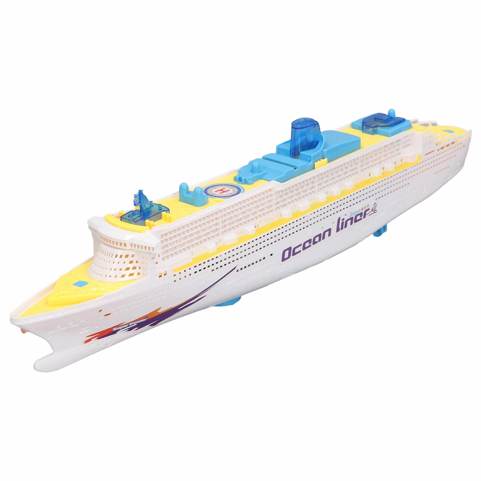 Jouet de Bateau de Croisière avec Lumière et Son pour Enfants