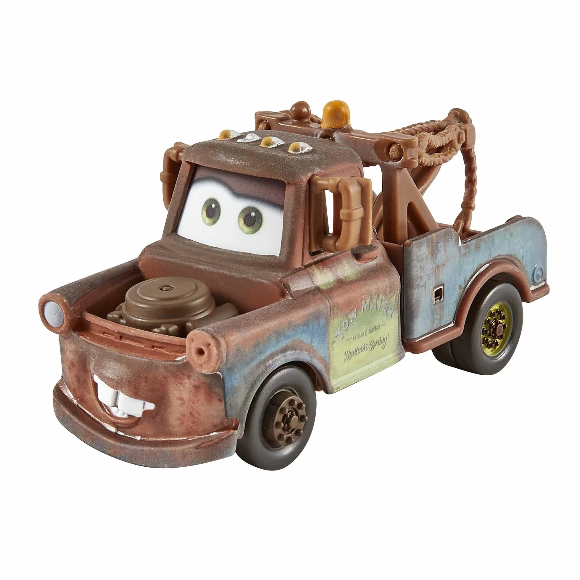 Mattel Disney Pixar Cars coffret 3 véhicules Radiator Springs échelle 1/55, Flash McQueen, Shérif, Martin, jouet enfant HBW14
