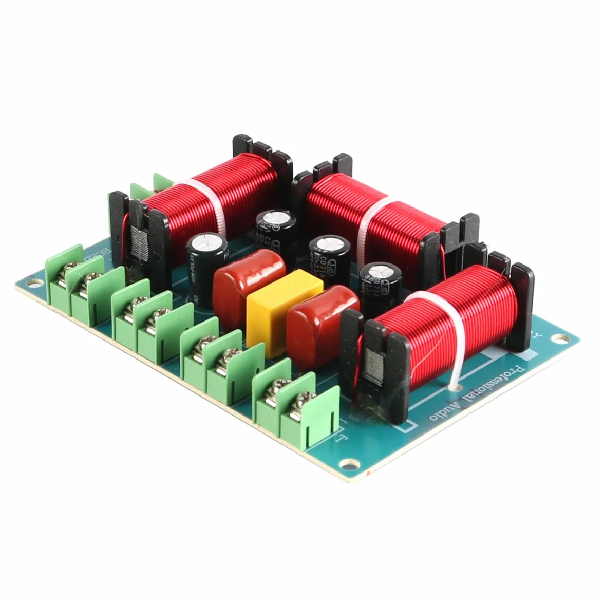 Lot de 2 haut-parleurs 200 W 4 voies diviseur de fréquence audio pour cinéma maison
