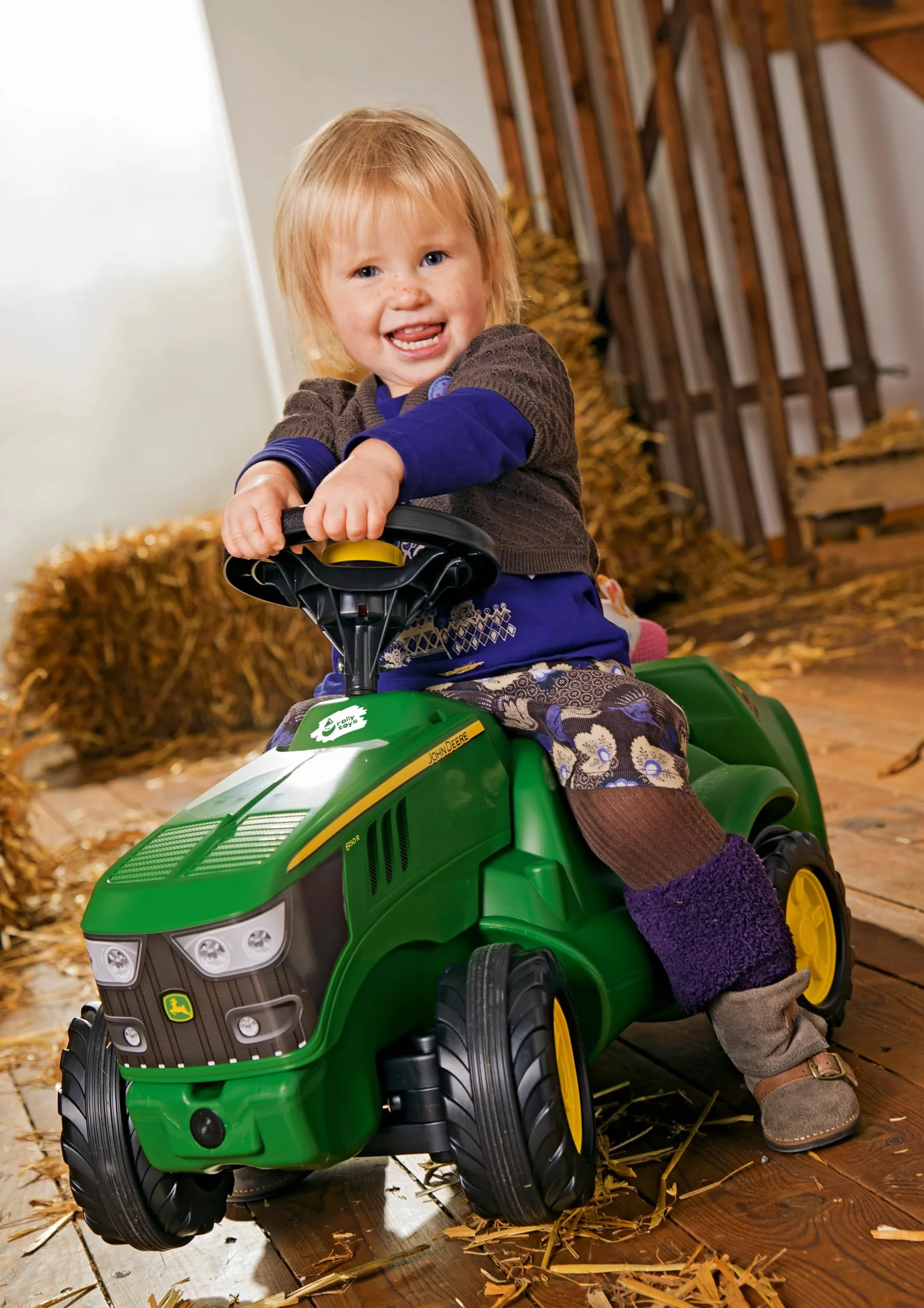 Rolly Toys John Deere 6150 R Porteur Rollyminitrac
