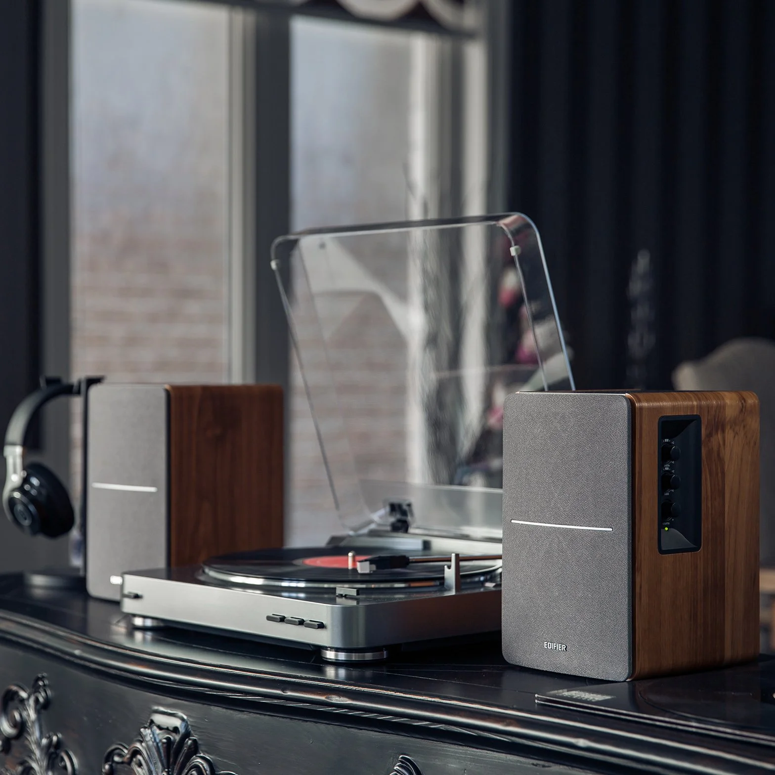 Edifier Studio 1280T 2-voies Gris Bois 21 W