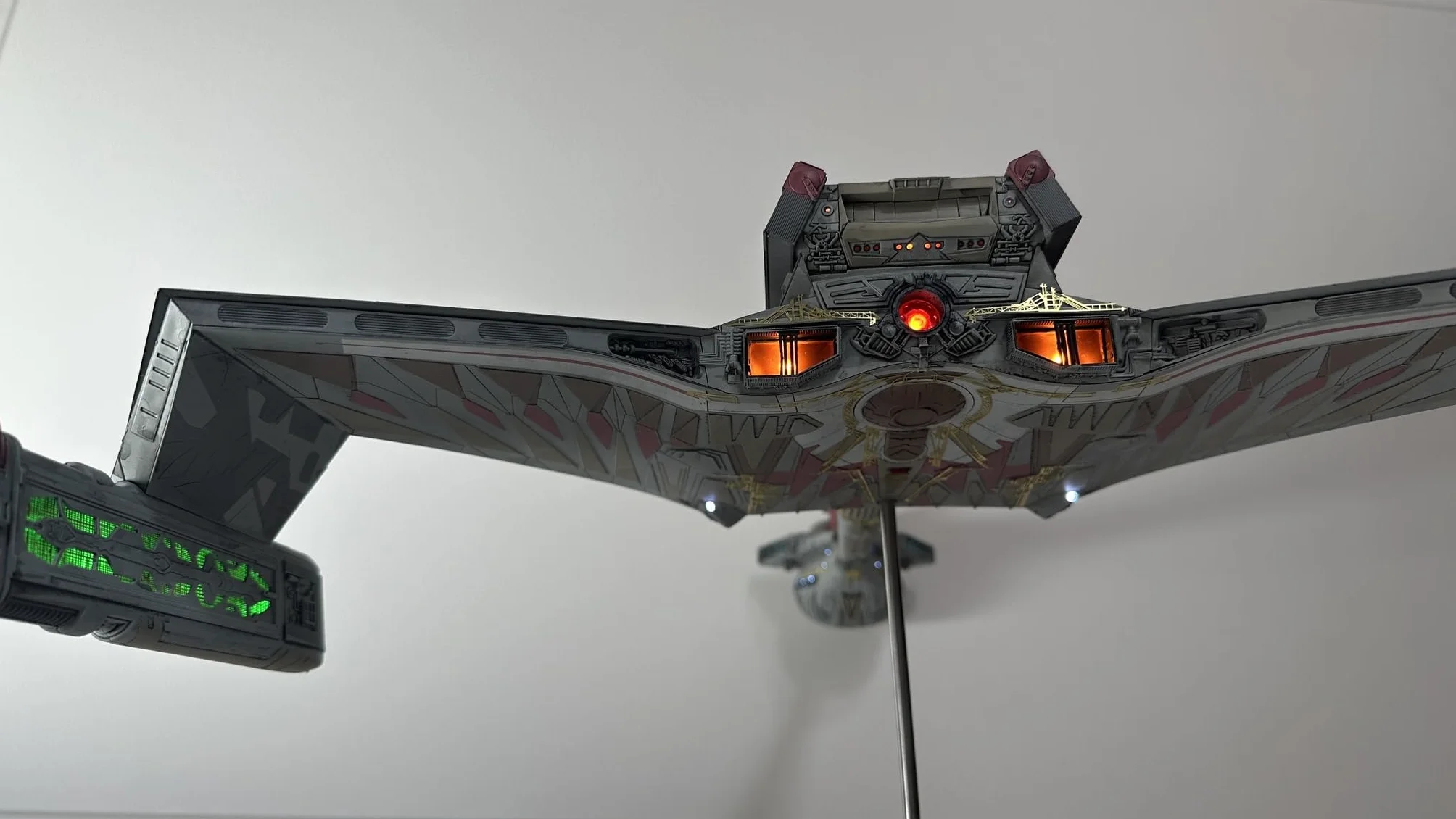 Polar Lights Star Trek 6 The Undiscovered Country Klingon Kronos One Kit de maquette échelle 1:350
