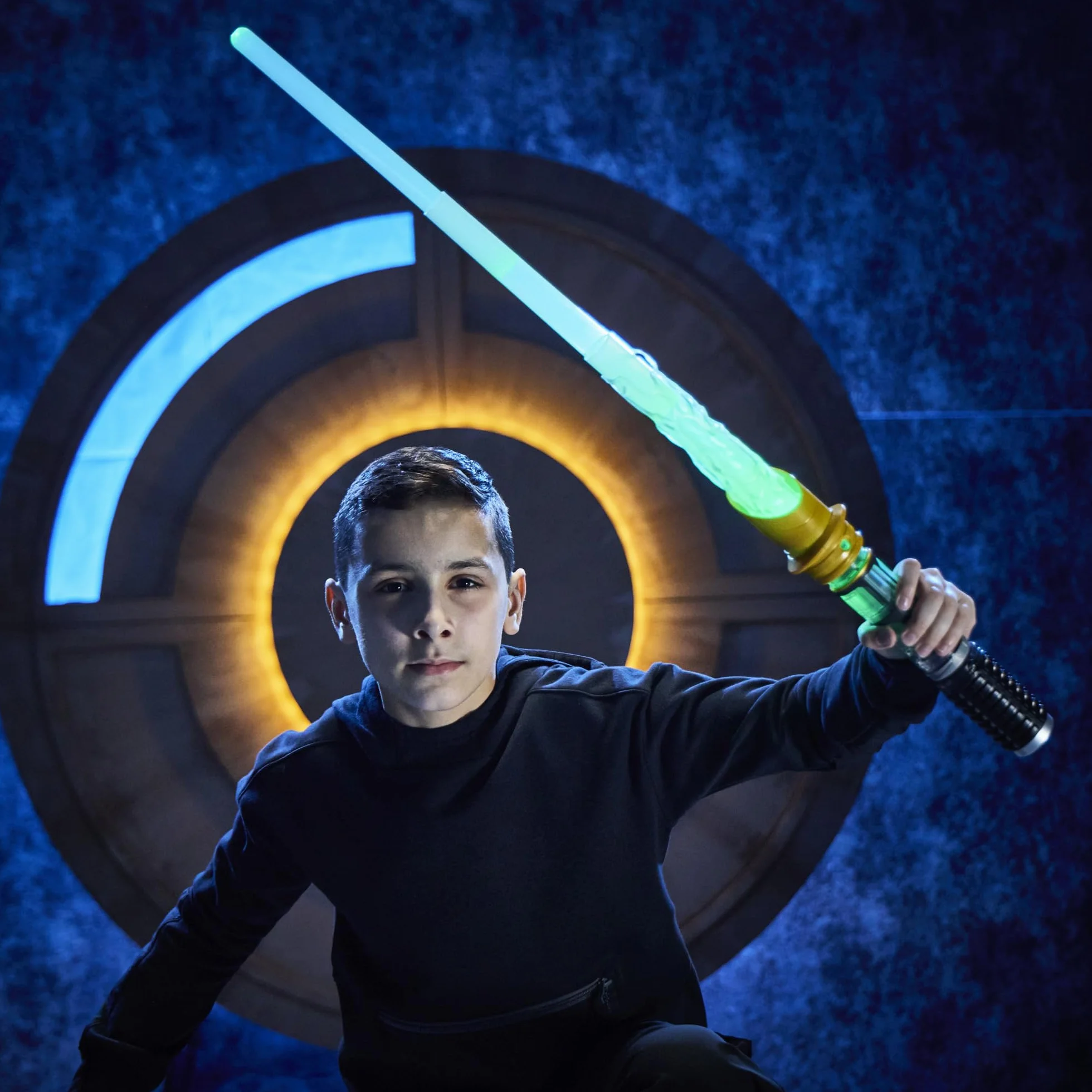 Sabre Laser Star Wars Cristal Kyber 7 Couleurs 10 Cristaux 50 Combinaisons Sons Lumières Jouet Enfant 4 Ans