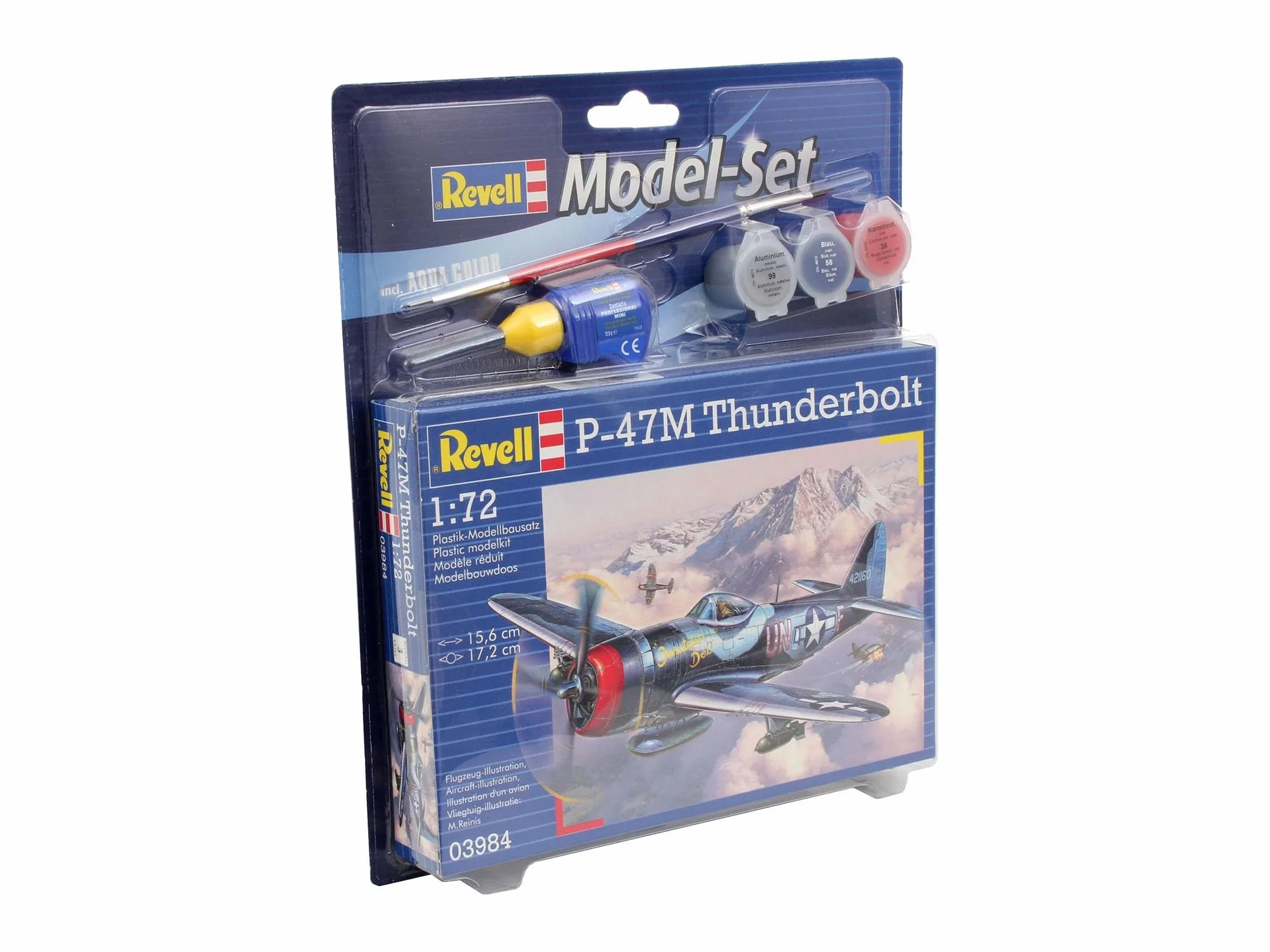 Revell Maquette 2-Roues Model Set P-47m Thunderbolt 63984