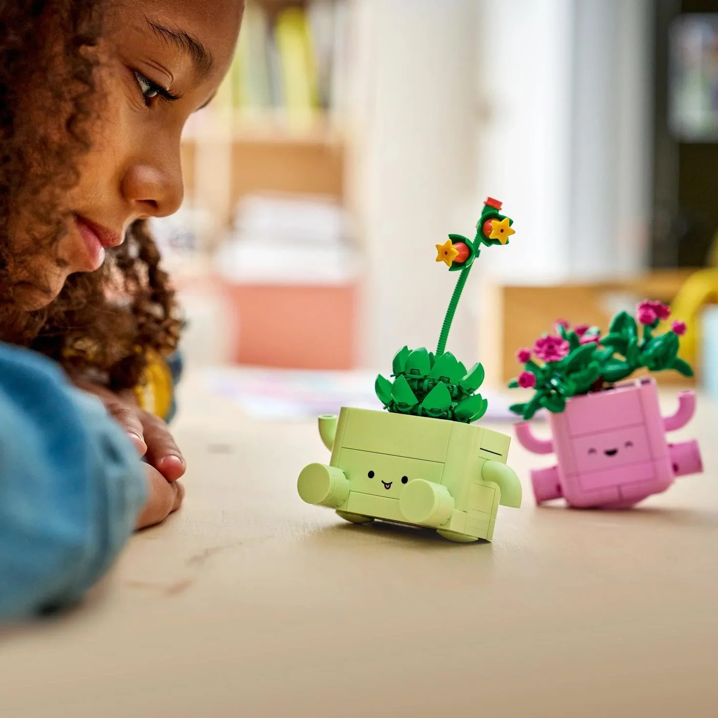 LEGO Botanicals Petites Plantes Dansantes 11506 Set Fleurs Artificielles 2 Plantes 2 Pots Pastel Décoration Chambre Cadeau DIY 9 Ans Adulte