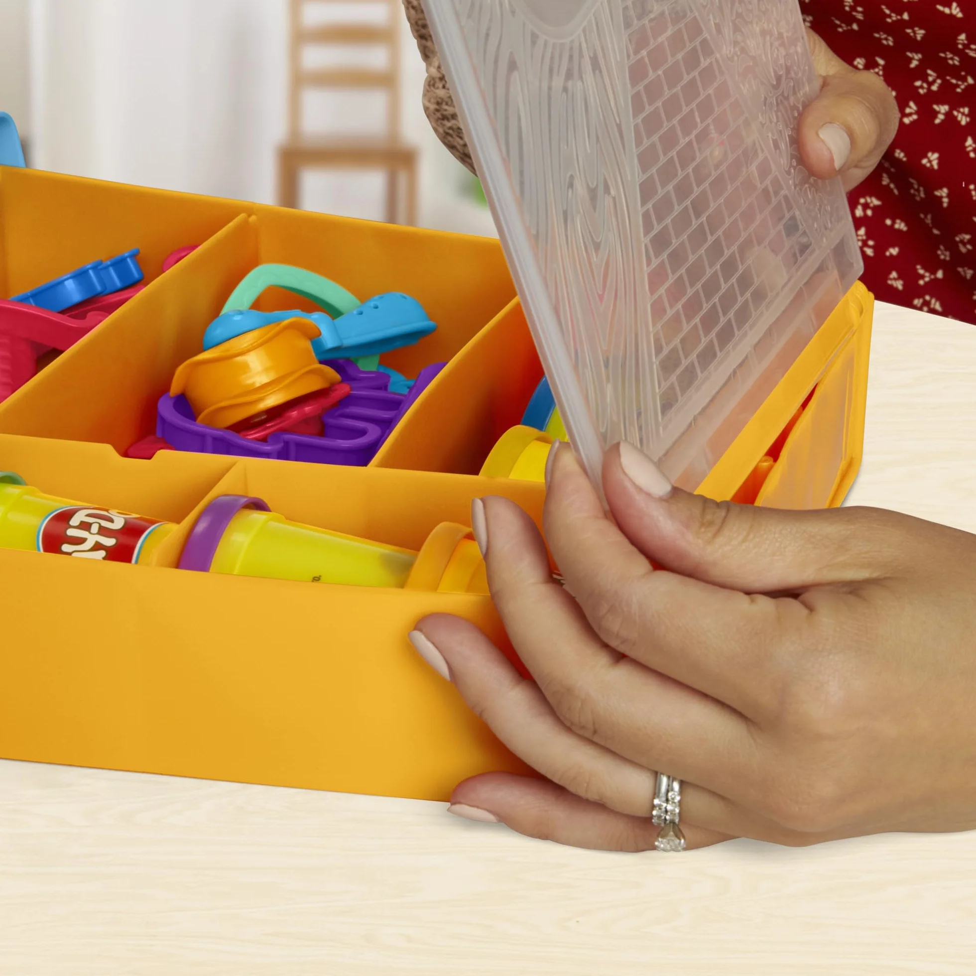 Play-Doh Super Boîte à Accessoires Animaux, Pâte à Modeler pour Enfants