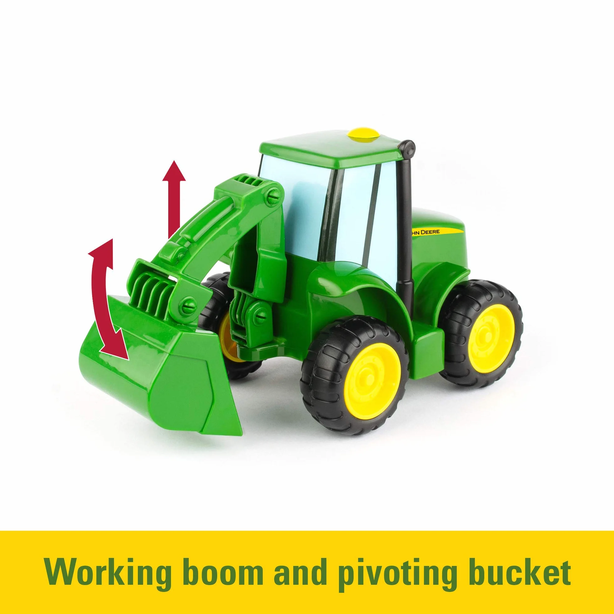 John Deere Johnny Dépanneuse Ensemble Jouets Tracteur Transport Ferme Tout-Petits Pousser 18 Mois 2 3 Ans