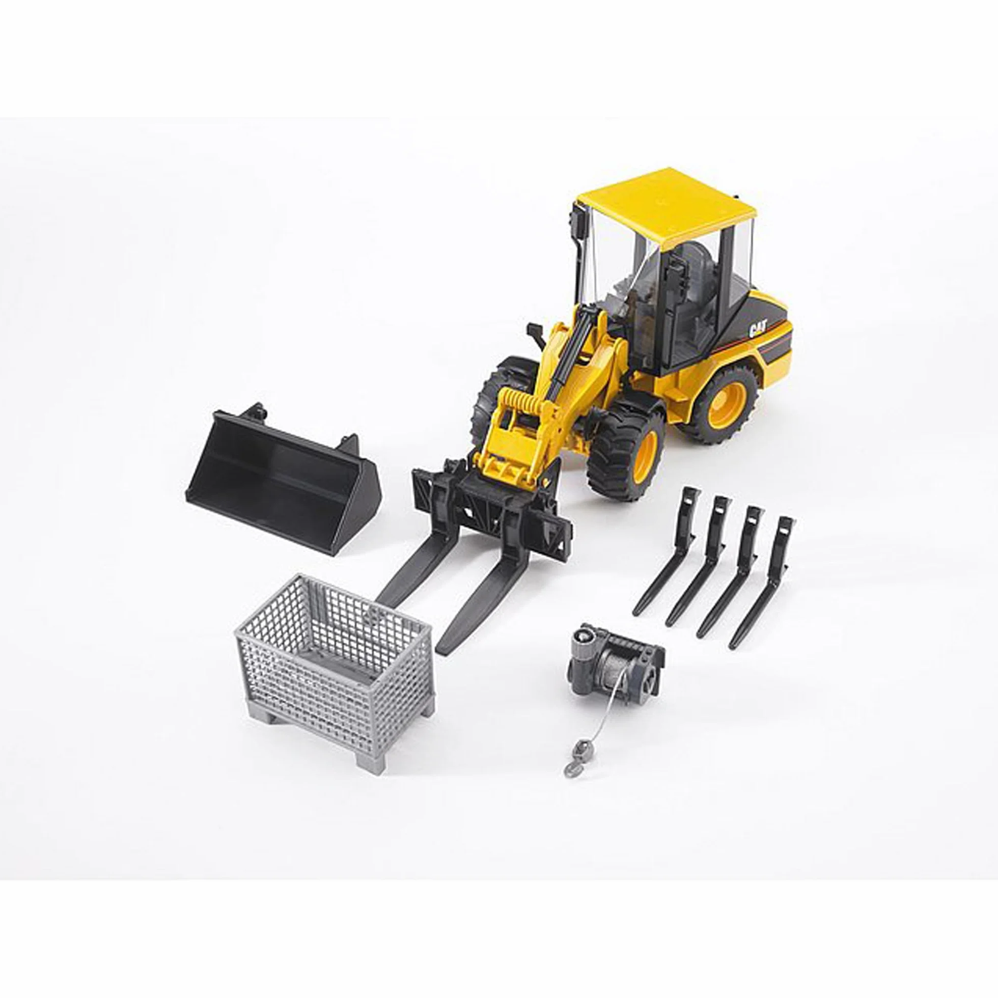 Bruder 02318 Palette grillagée treuil fourches chargeur frontal accessoires tracteur