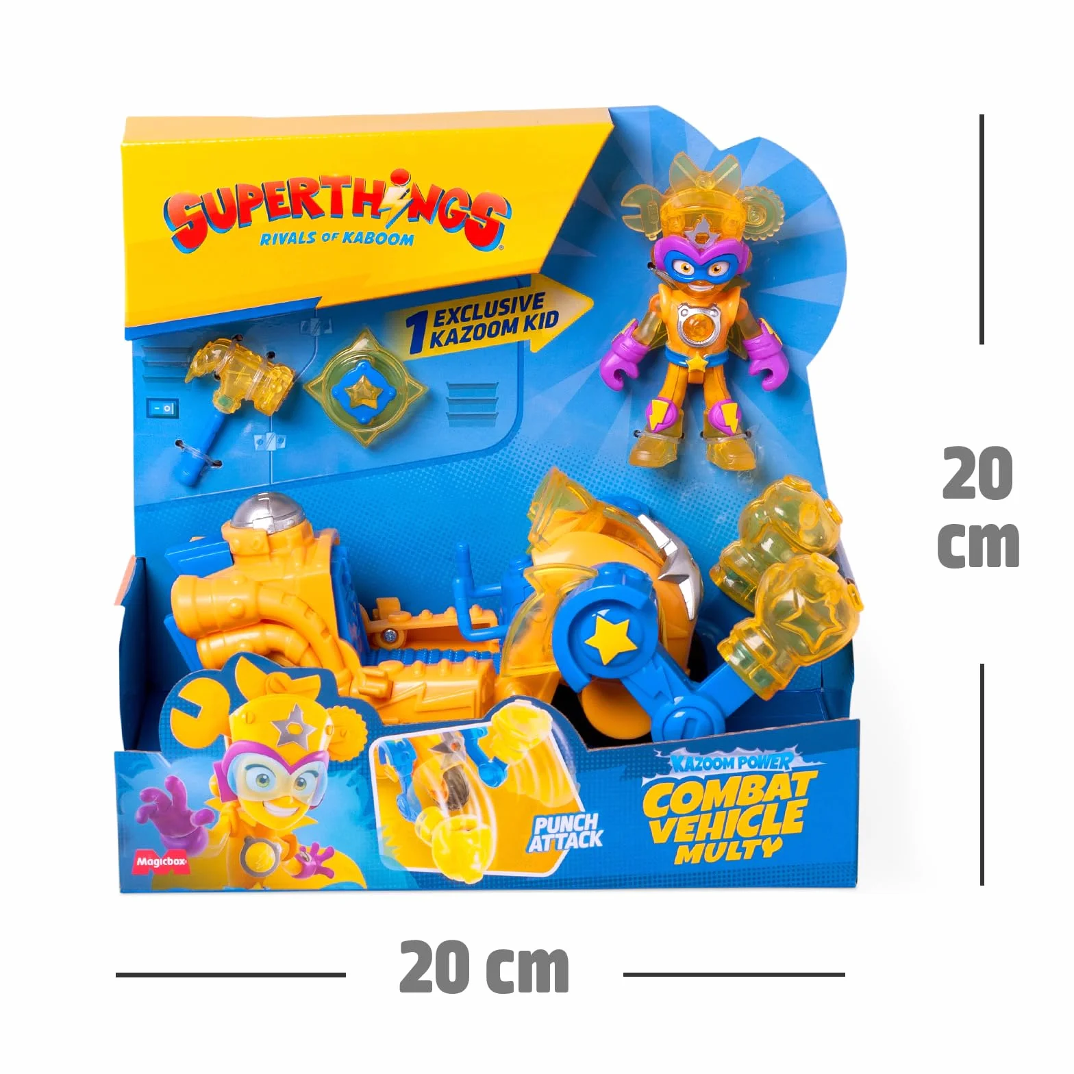 SUPERTHINGS Multy Véhicule de Combat Kaboom City