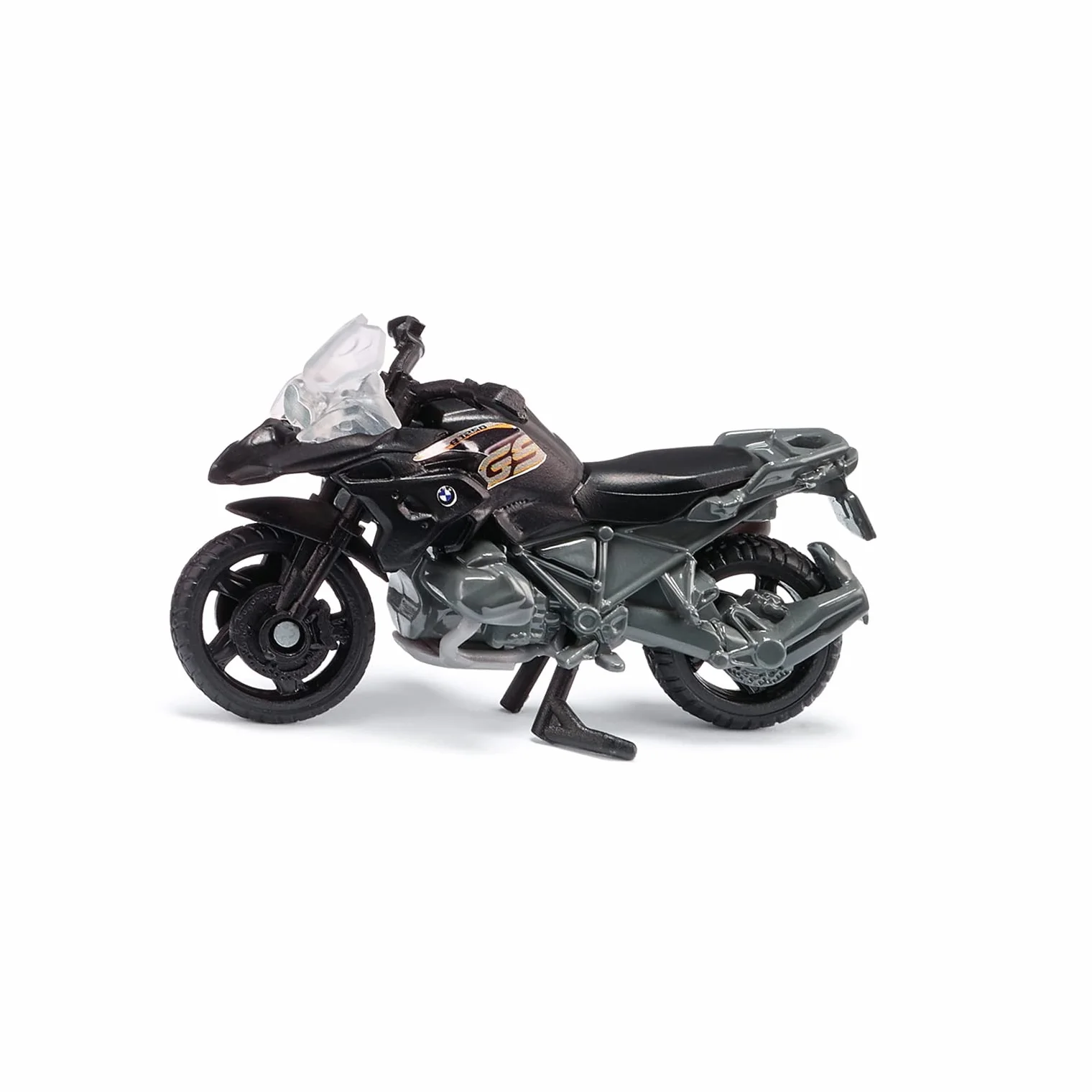Siku 1399 BMW R 1250 GS LCI Moto jouet métal/plastique Noir Argenté Guidon mobile