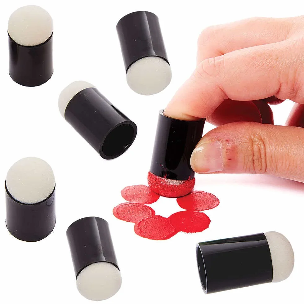 Baker Ross Tampon a Peindre Lot de 10 Activites Manuelles pour Enfants FC925