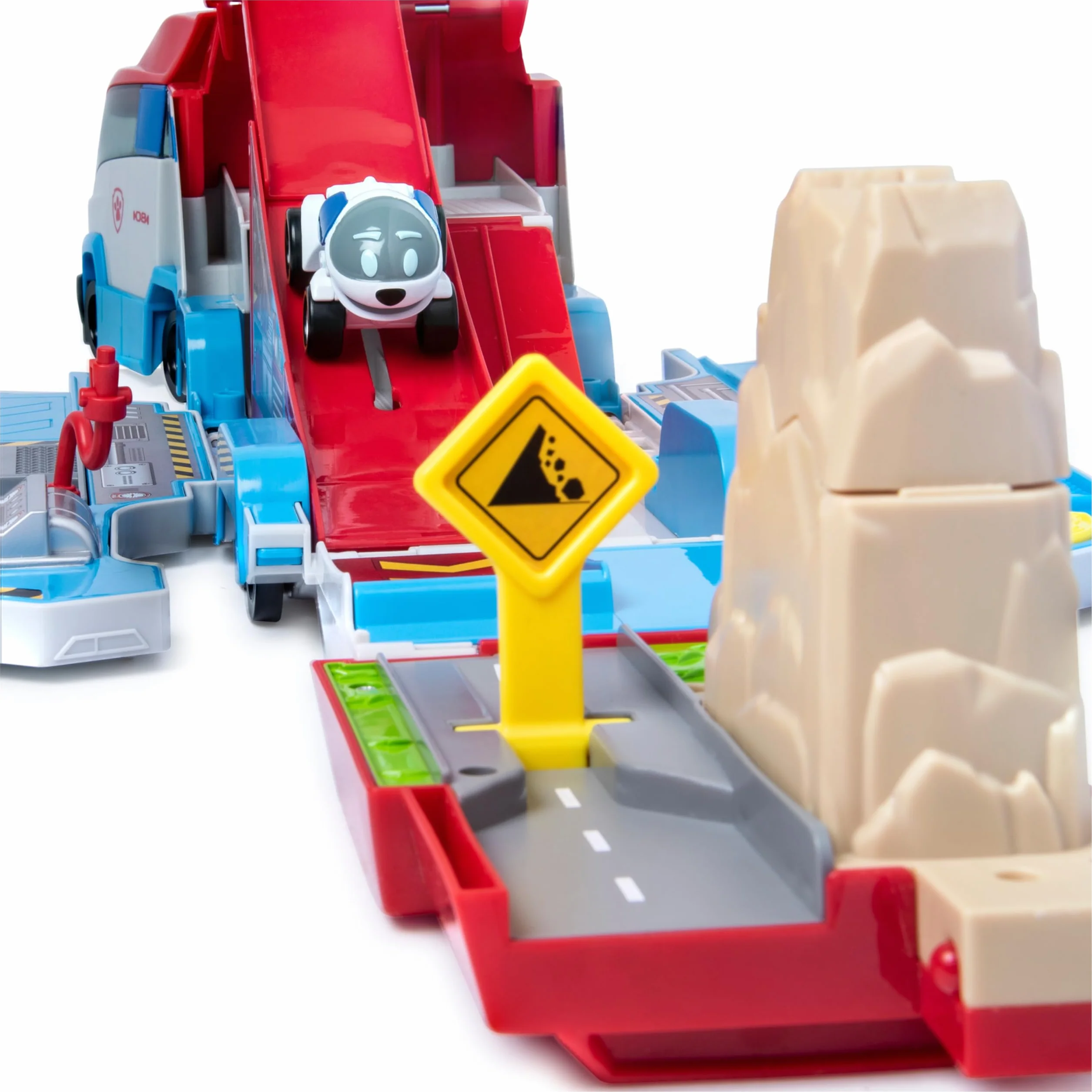 Paw Patrol Pat Patrouille Camion Patrouilleur 2 en 1 True Metal Véhicule Circuit Voiture Accessoires Jouet Enfant 3 Ans+