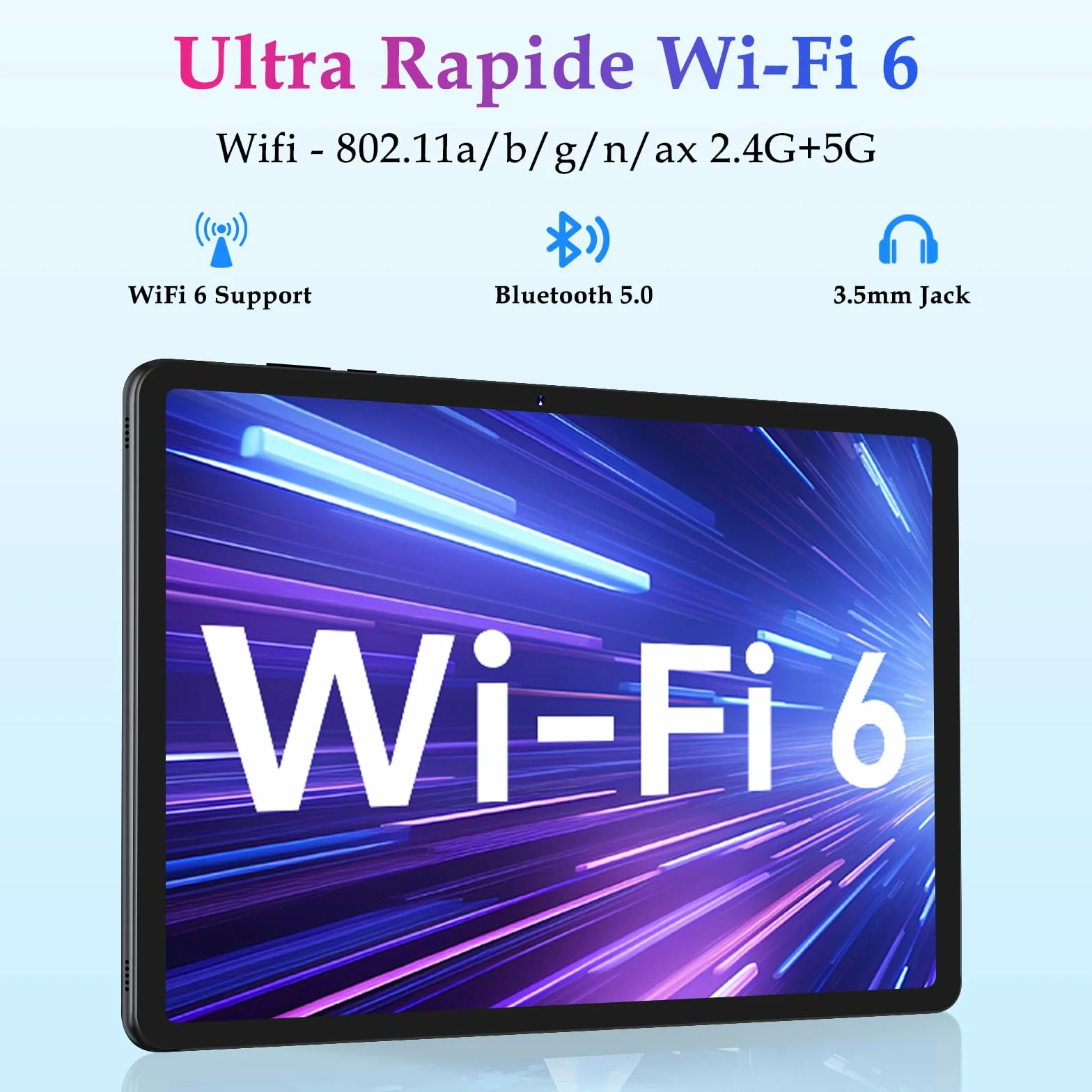 ZIOVO Tablette Enfants 10 Pouces Android 14 Tablette,20Go RAM+128Go ROM(TF 1To),Widevine L1,WiFi 6 Tablette Tactile,Octa-cœur, 6000mAh | 5+8MP | BT 5.0 | Contrôle Parental Tablettes avec EVA Cas-Rose.