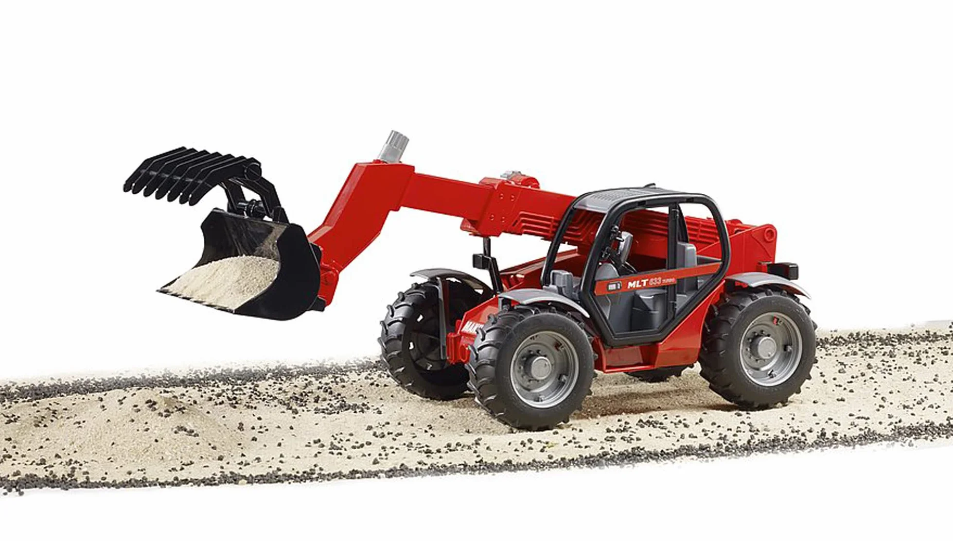 Bruder 02125 Manitou Teleskoplader MLT 633 1:16 Jouet Véhicule de chantier