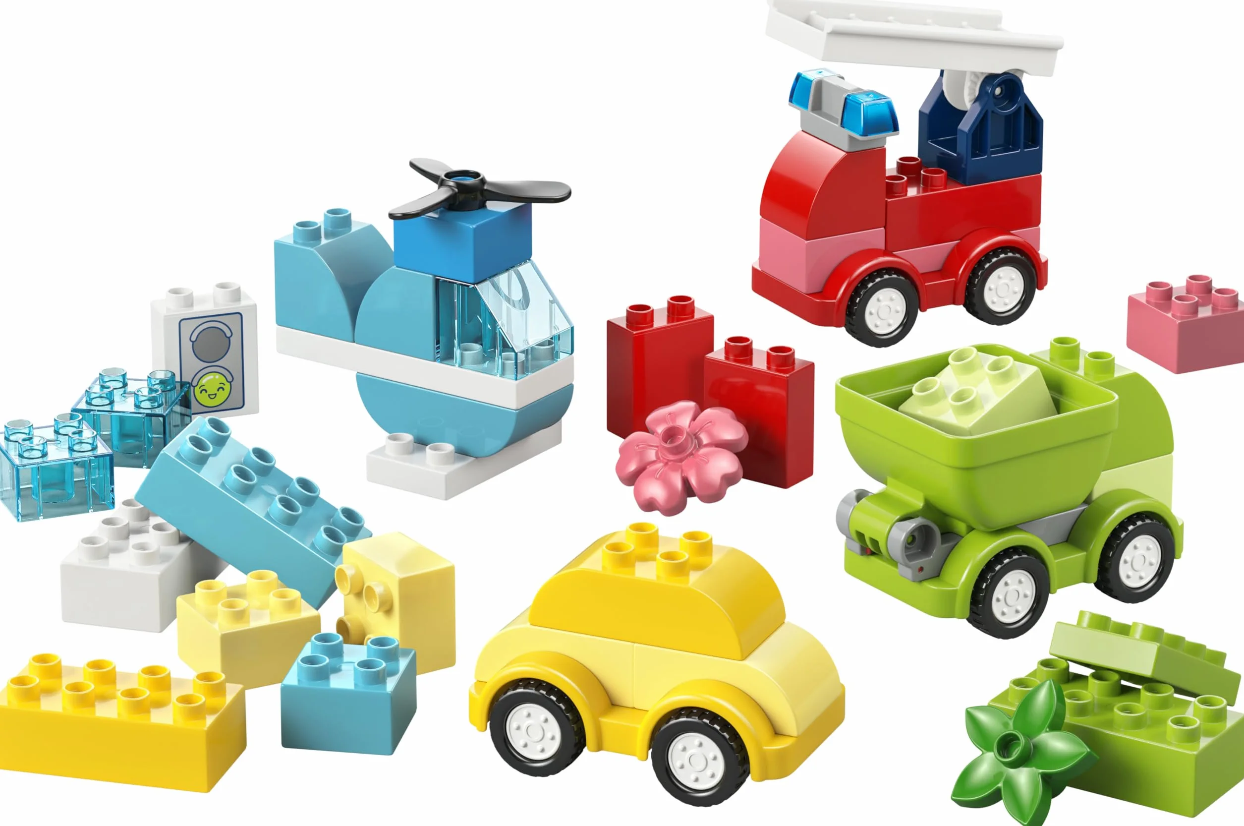 LEGO Duplo My First Les Véhicules Créatifs Jouet Éducatif Tri des Couleurs Voiture Camion 10474